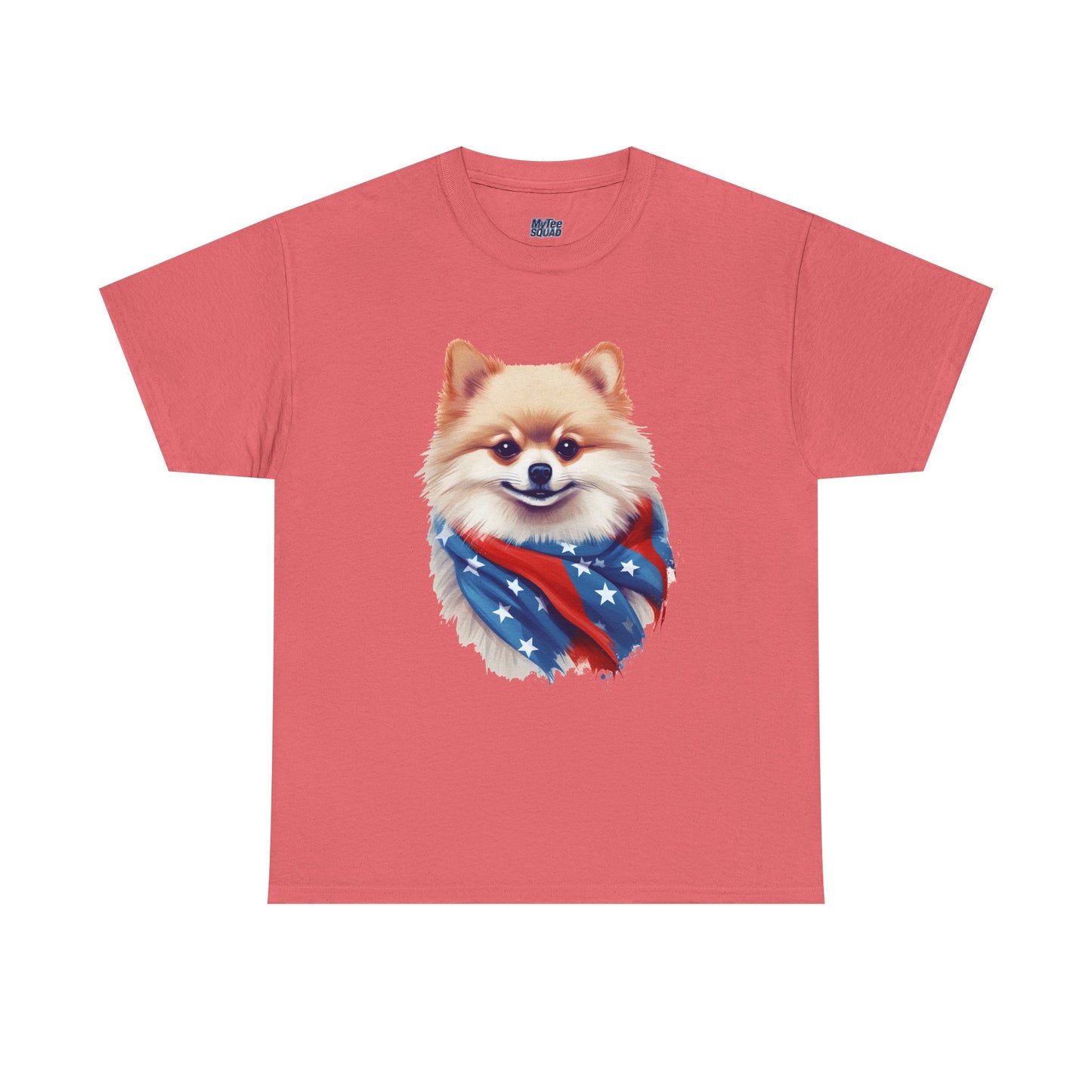 Patriotic pomeranian Unisex T-Shirt