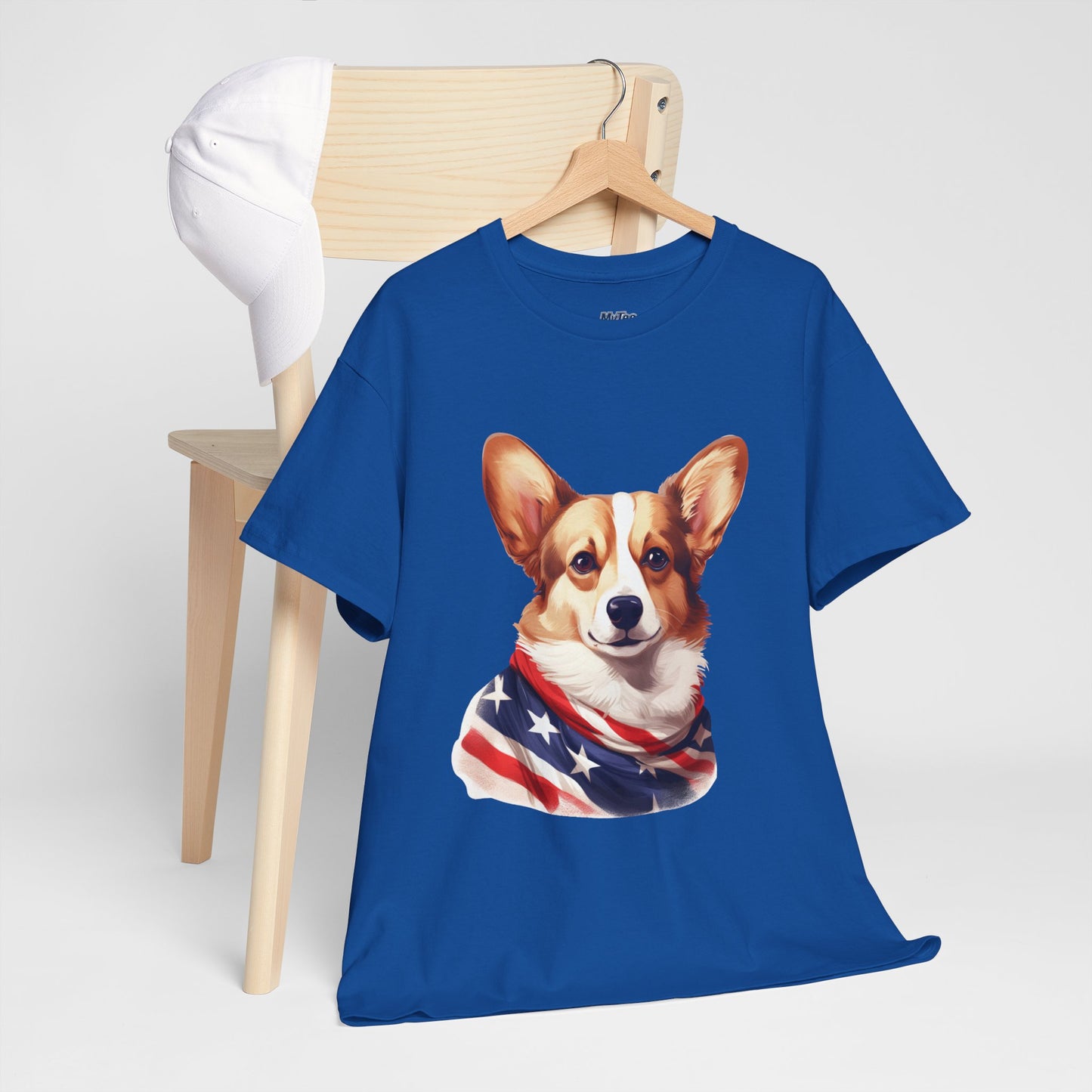 Patriotic Pembroke Welsh Corgi Unisex T-Shirt