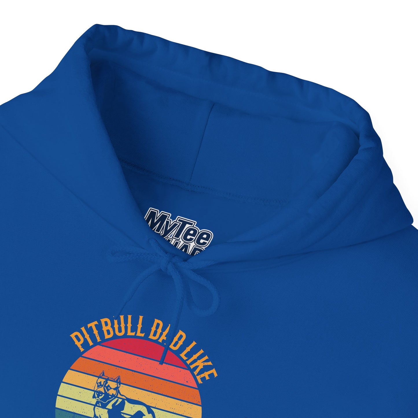'Pitbull Dad Like A Regular Dad But Cooler' Cozy Hoodie