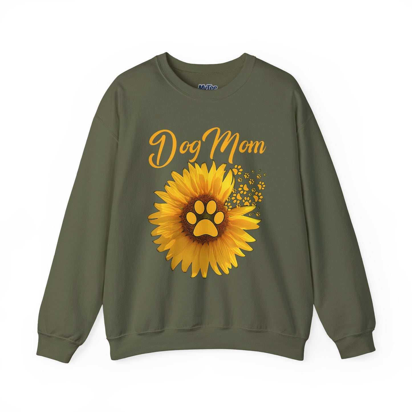 Sunflower Soul, Dog Mom Heart Sweatshirt