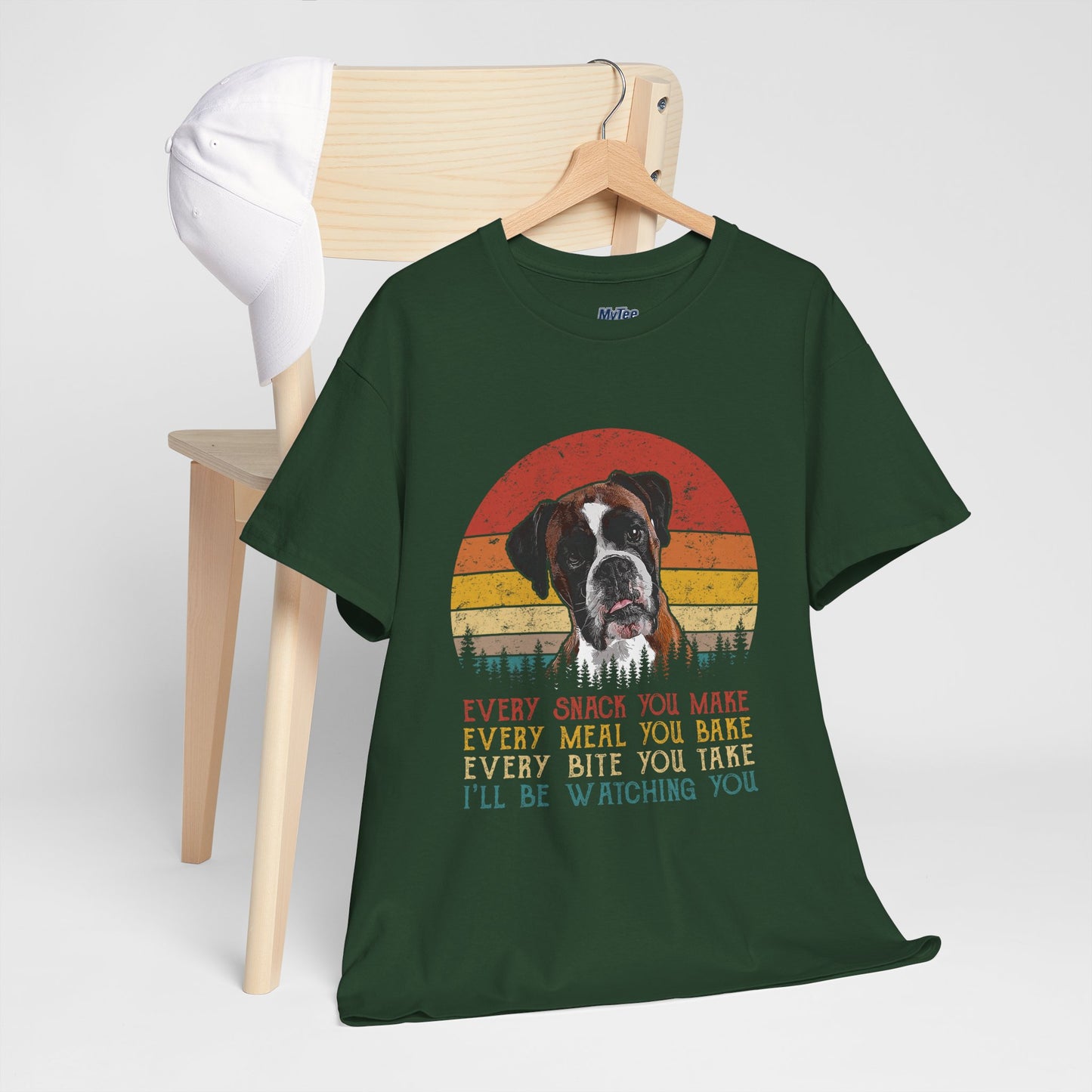 Every Snack You Make Retro Dog Lover - Cotton T-Shirt