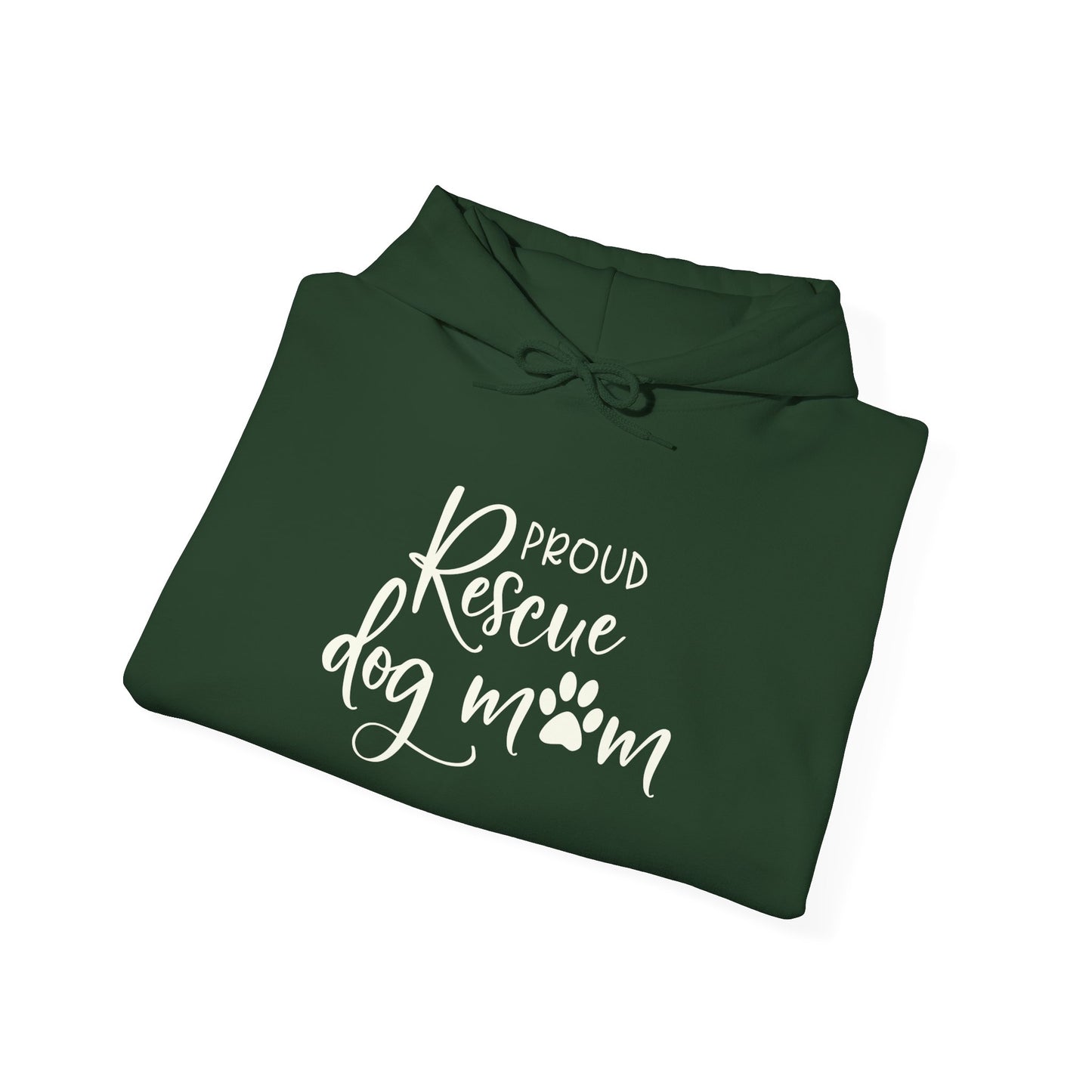 Proud Rescue Dog Mom Hoodie | Dog Mama Gift