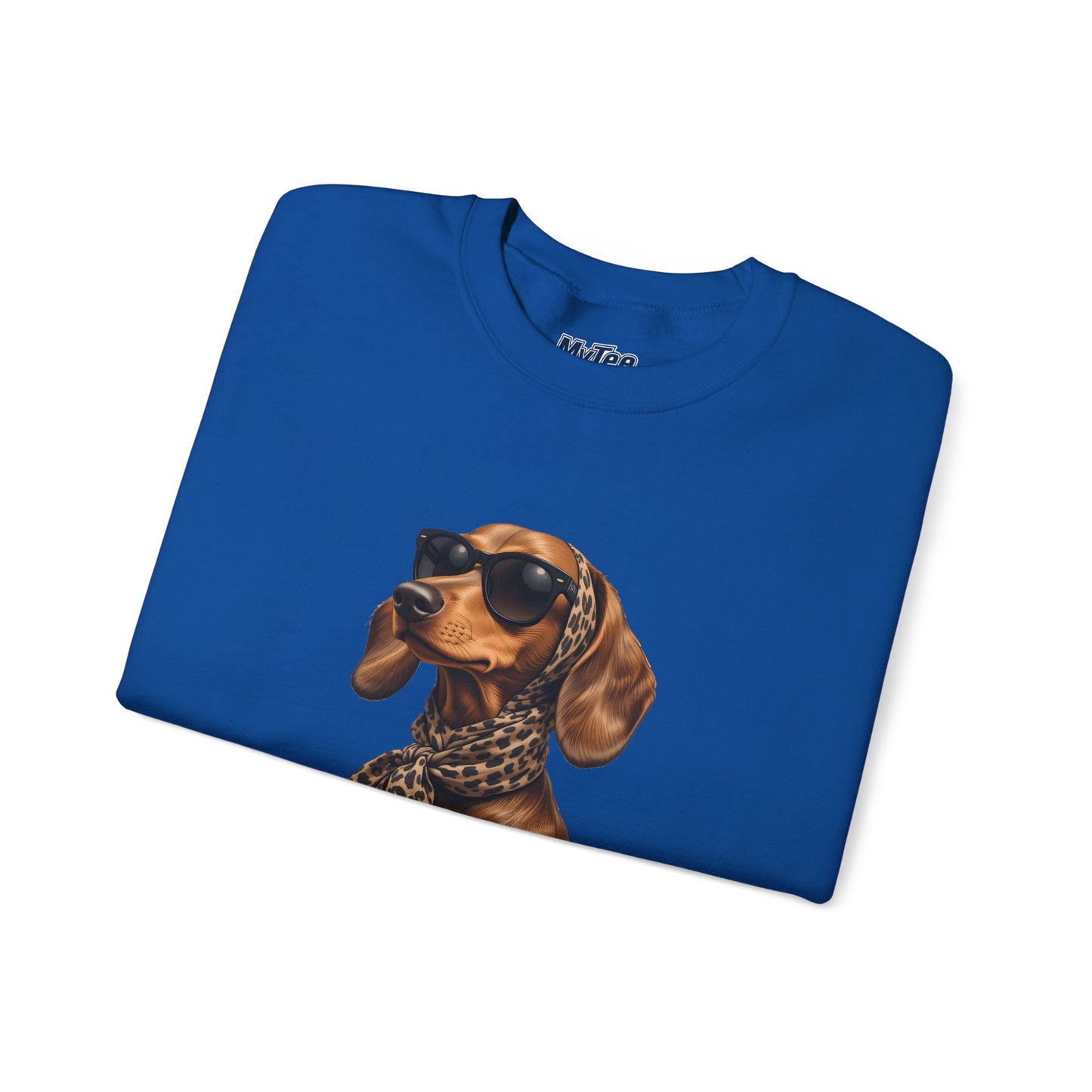 Chic Dachshund Dog Lover Unisex Sweatshirt | Crewneck Pullover For Pet Lovers