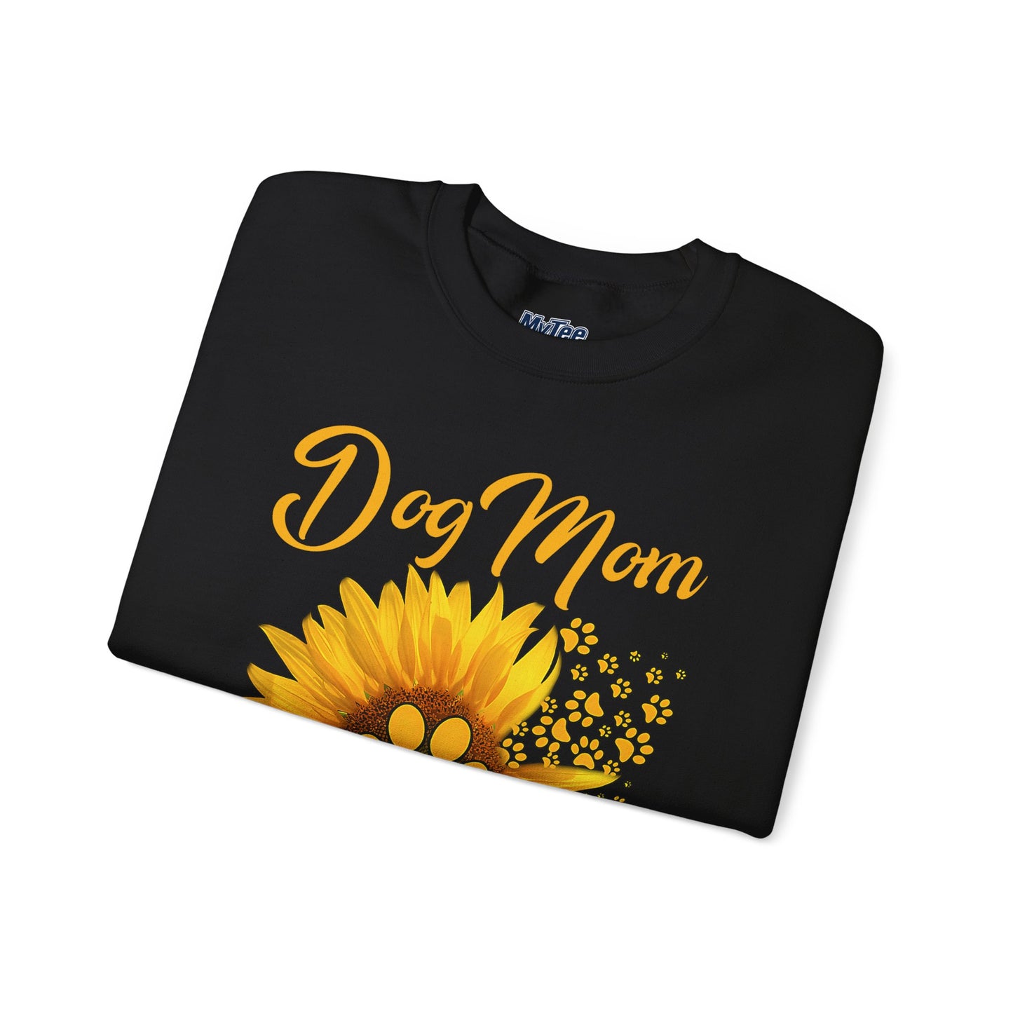 Sunflower Soul, Dog Mom Heart Sweatshirt