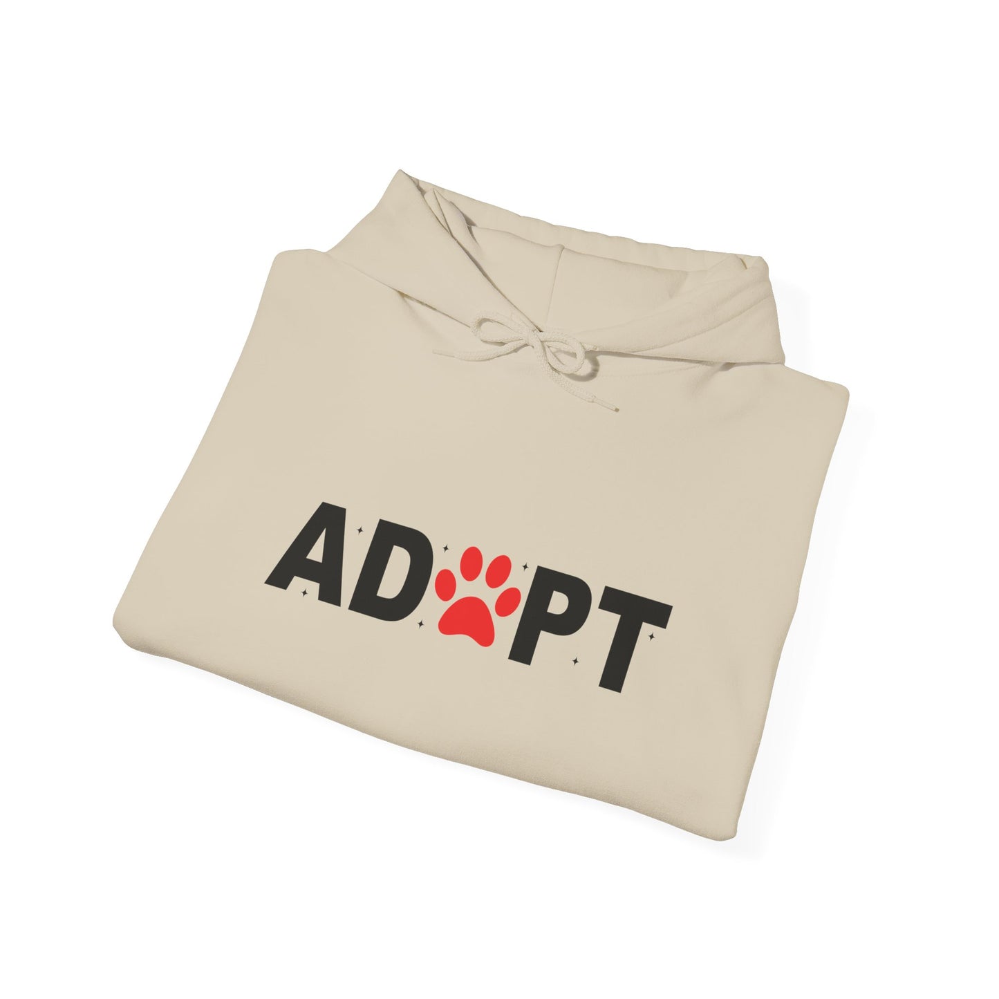 Adopt Paw Unisex Hoodie – Shelter Love Wrapped In Cotton
