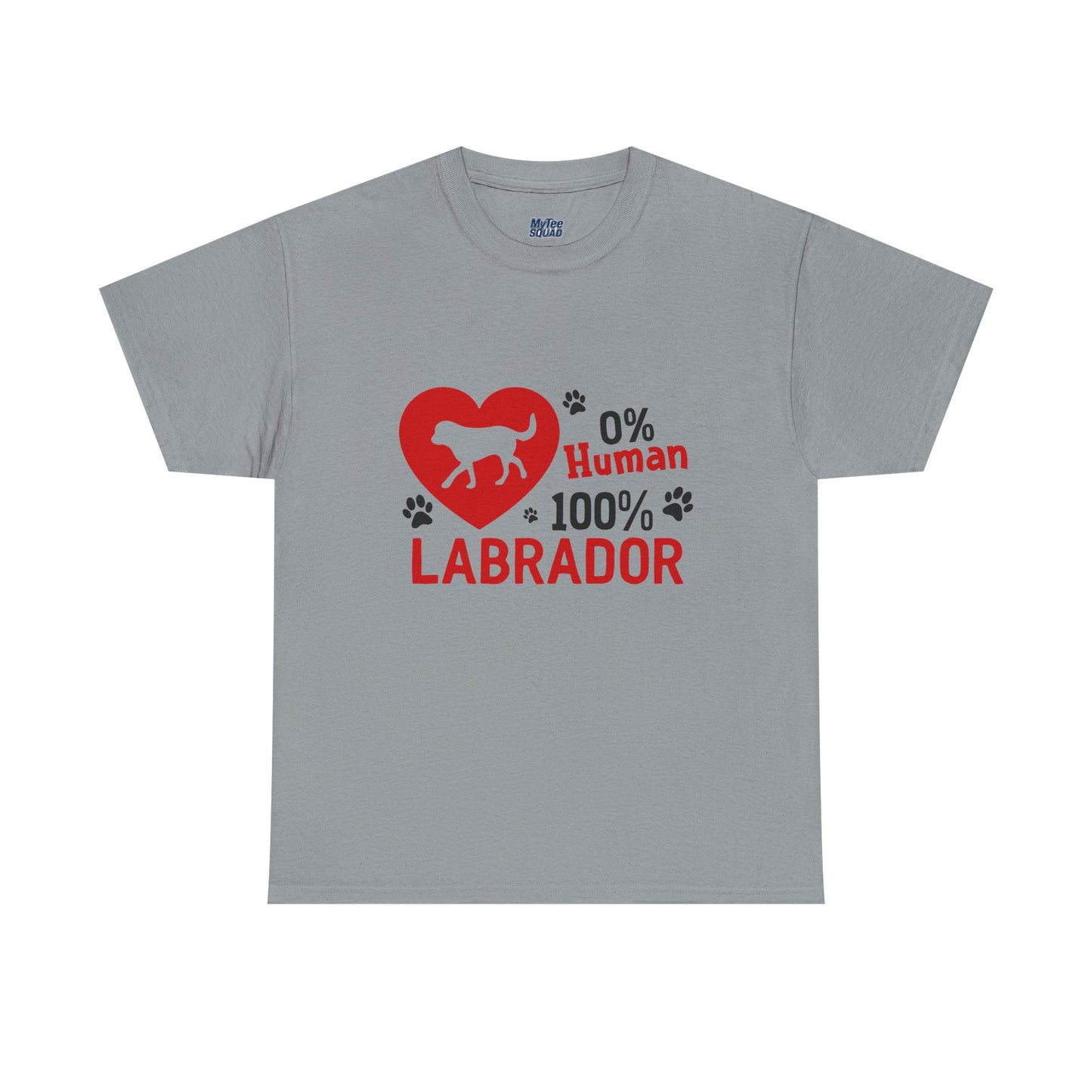 0 % Human, 100% Labrador Unisex T-Shirts