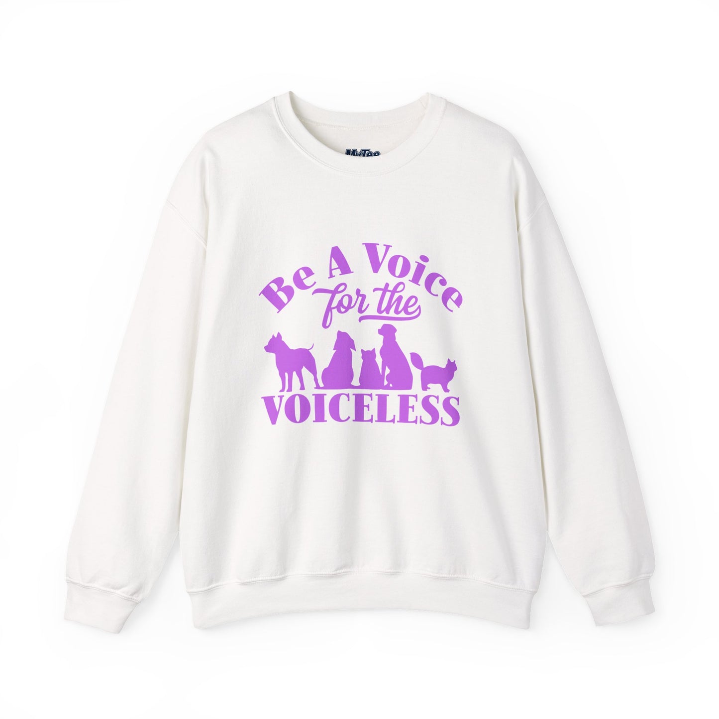 Be A Voice For The Voiceless Unisex Sweatshirt – Animal Rescue Awareness