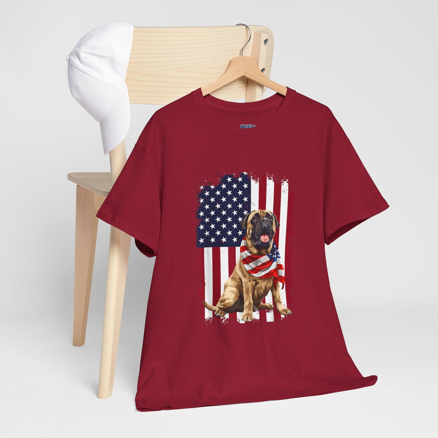 Patriotic English Mastiff Unisex T-Shirt