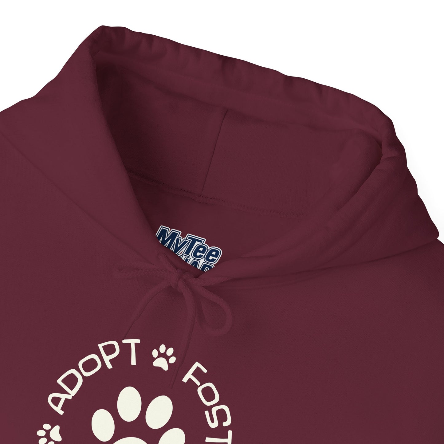 Adopt Foster Donate Unisex Hoodie – Pet Rescue Support Apparel