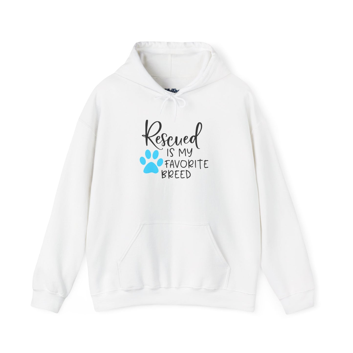 Rescued Is My Favorite Breed Unisex Hoodie – Shelter Dog Support