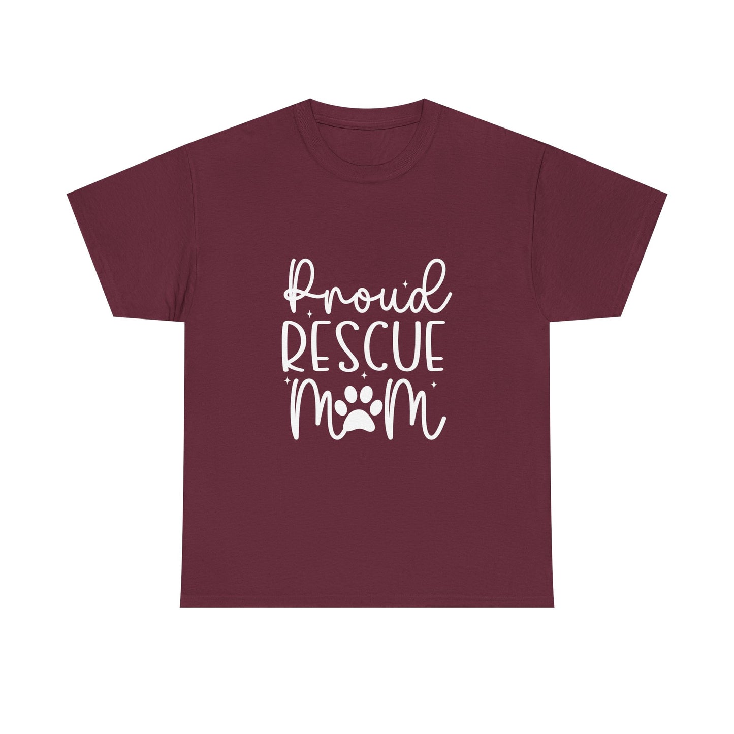 Proud Rescue Mom T-Shirt | Gift For Dog Mom