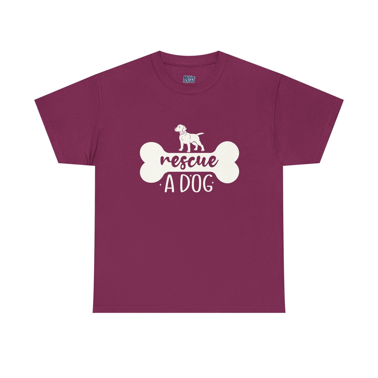 Rescue a Dog Unisex Cotton T-shirt | Dog Lover