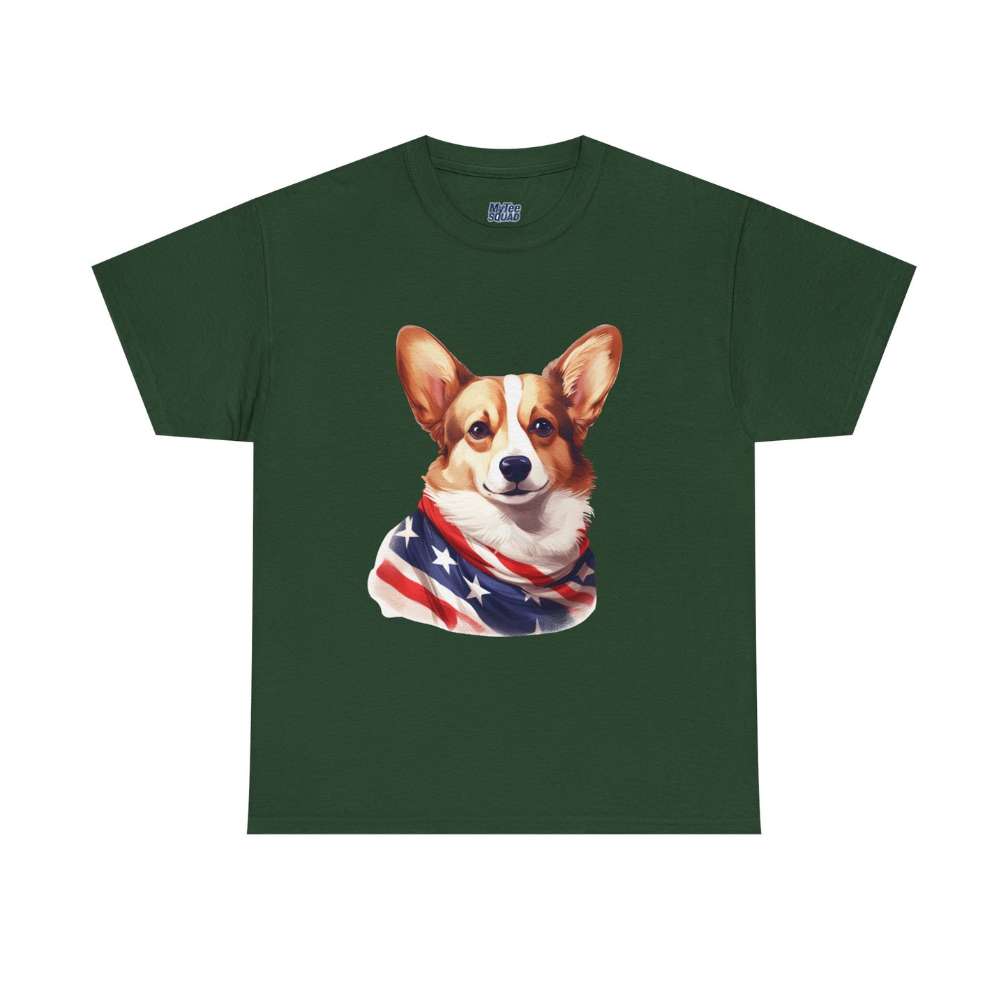 Patriotic Pembroke Welsh Corgi Unisex T-Shirt