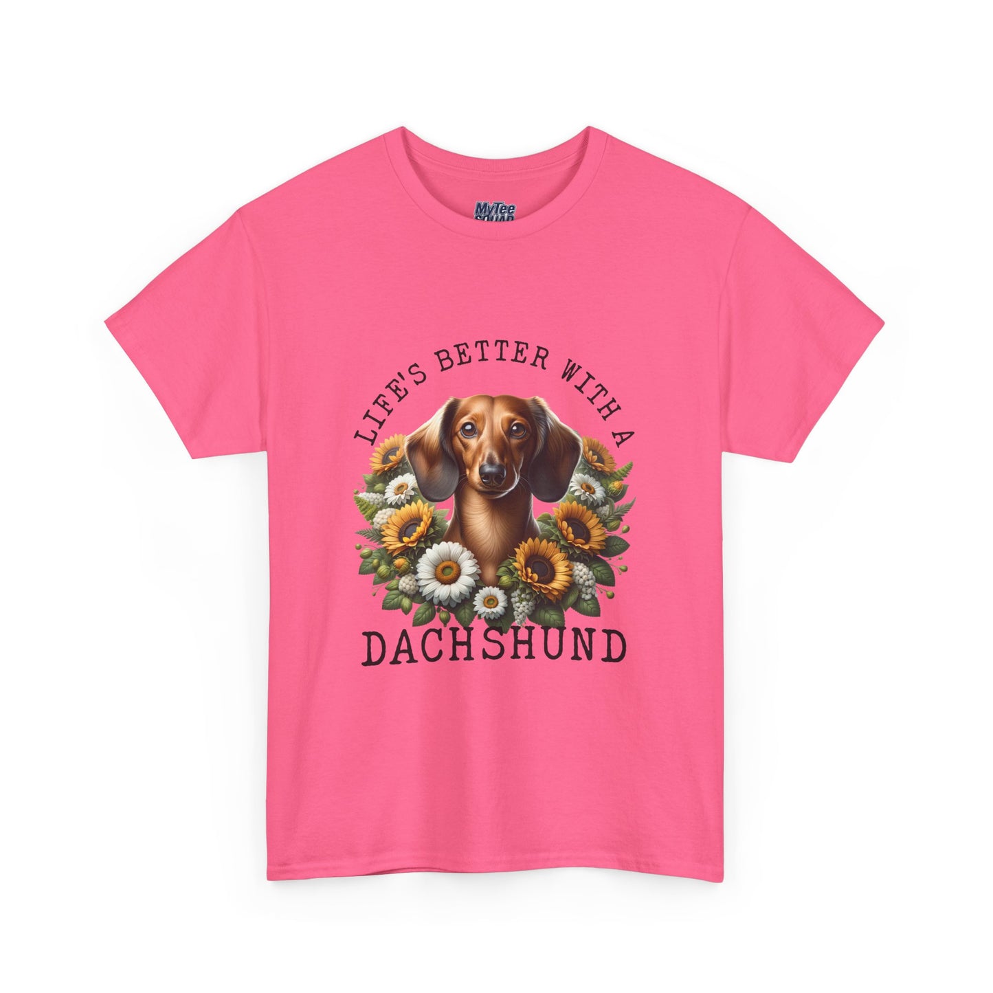Dachshund Sunflower Unisex T-Shirt
