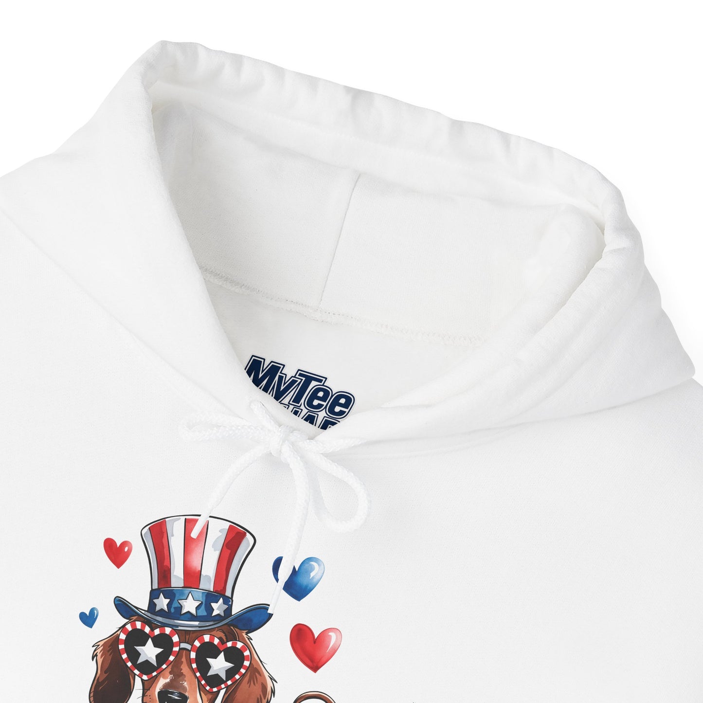 Patriotic Dachshund Unisex Hoodie - Perfect For 4th Of July