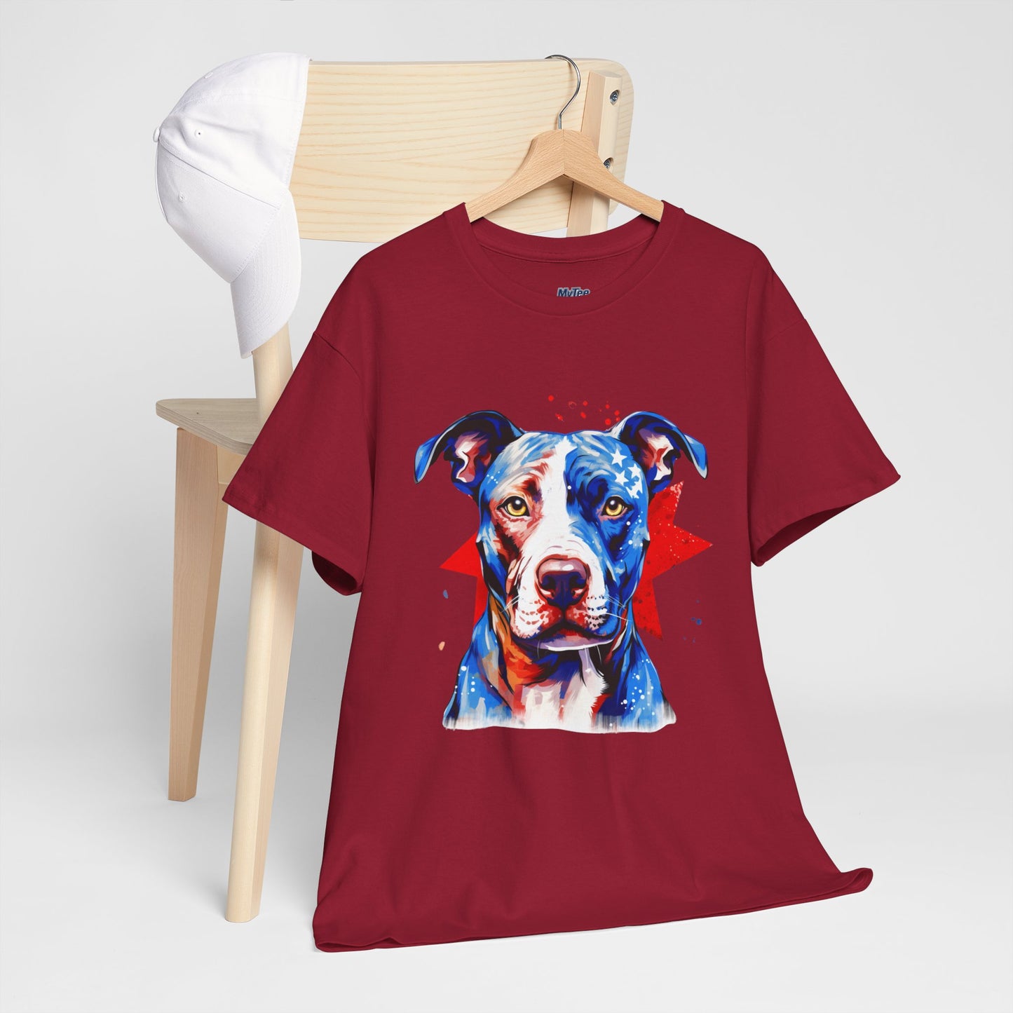 Colorful Pit Bull Unisex T-Shirts | Dog Lover
