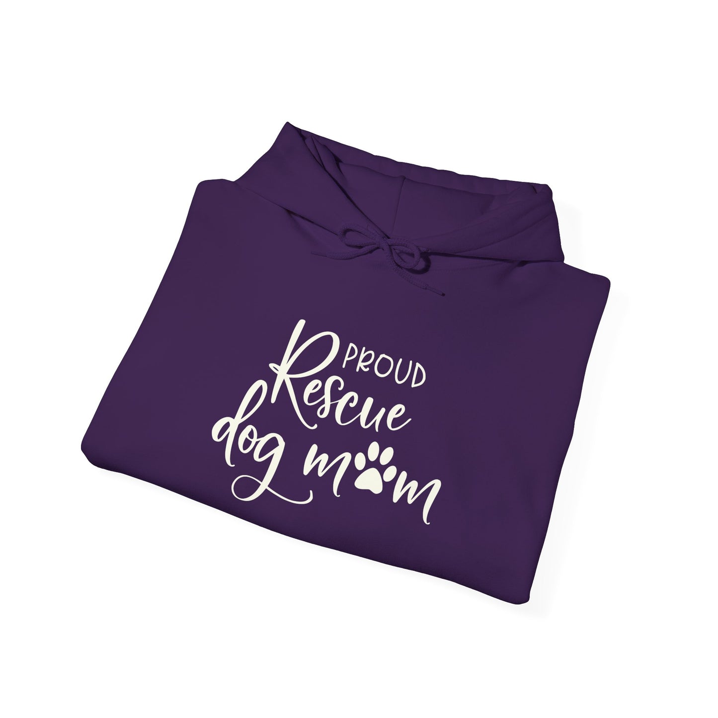 Proud Rescue Dog Mom Hoodie | Dog Mama Gift