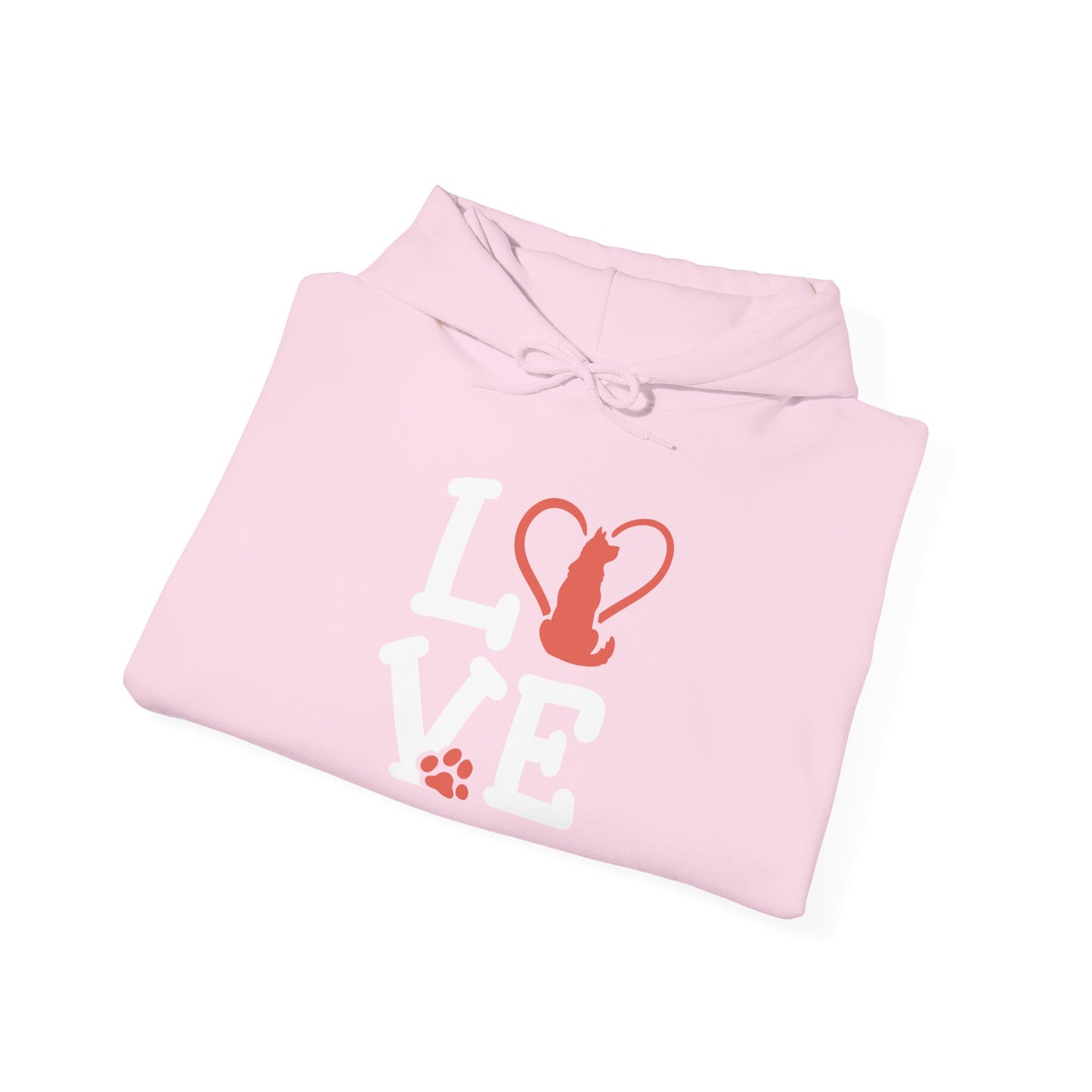 Love Cat Hoodie | Cozy Gift for Pet Lovers