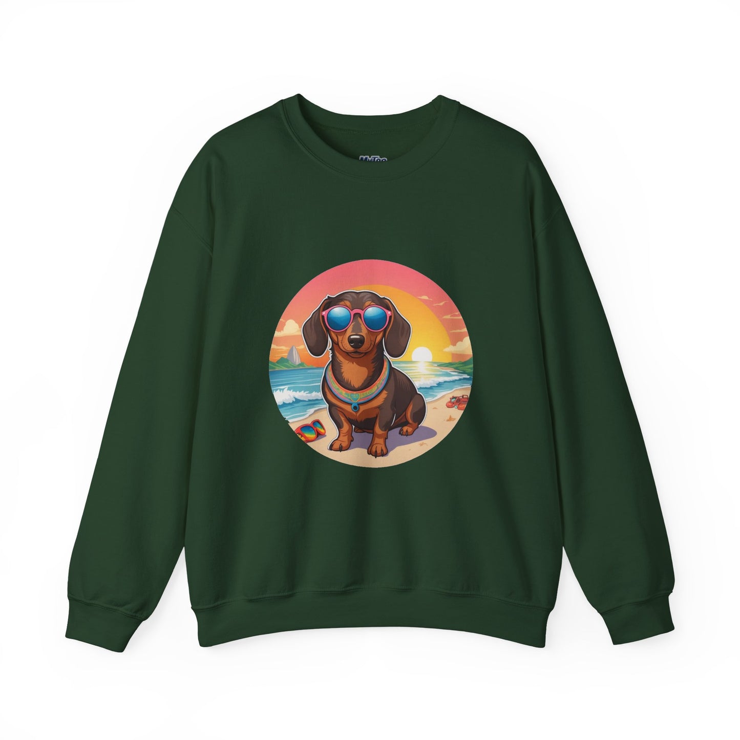 Dachshund Sunset Chill Unisex Sweatshirts
