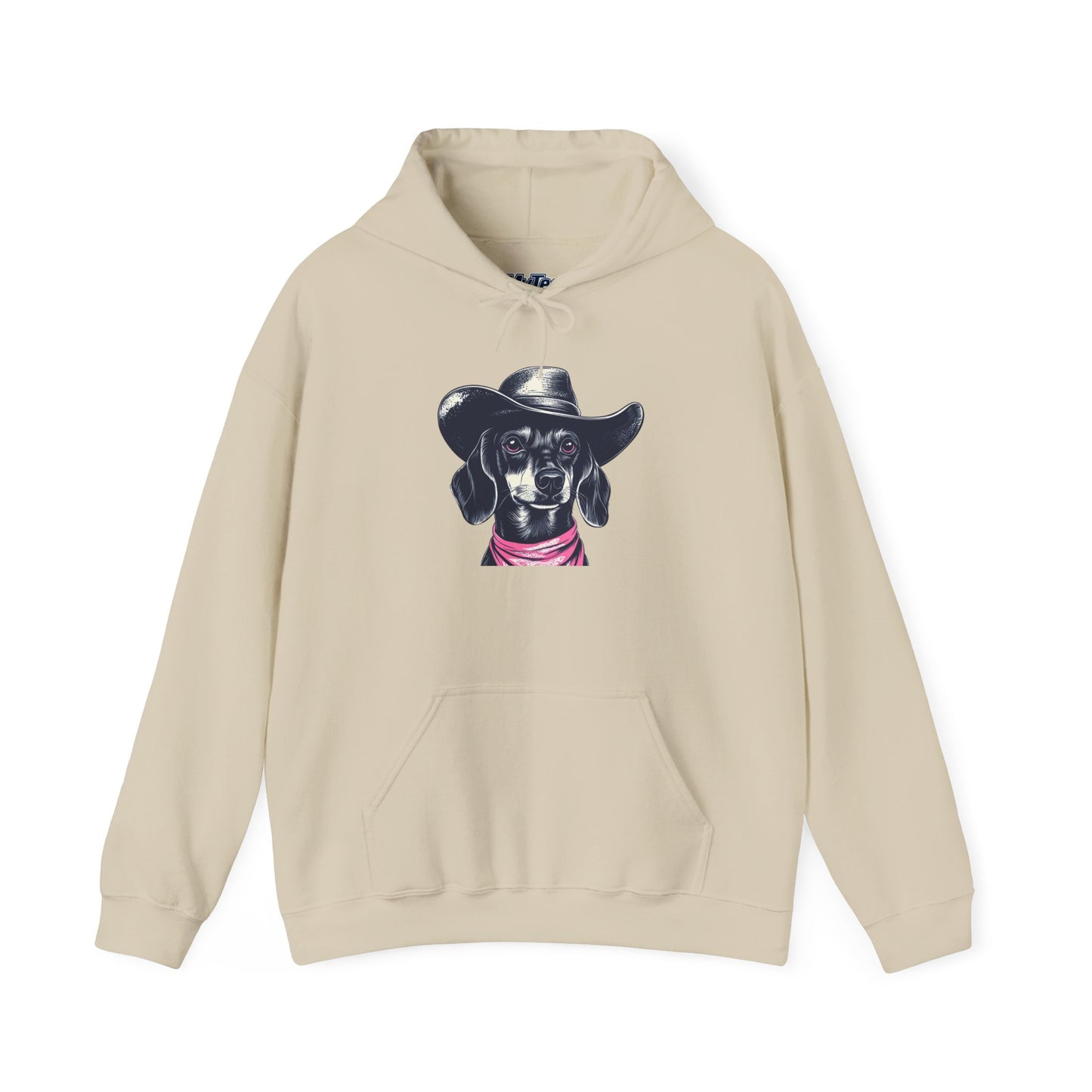 Dachshund Cowpoke Hoodie – Rodeo Pup Unisex Pullover