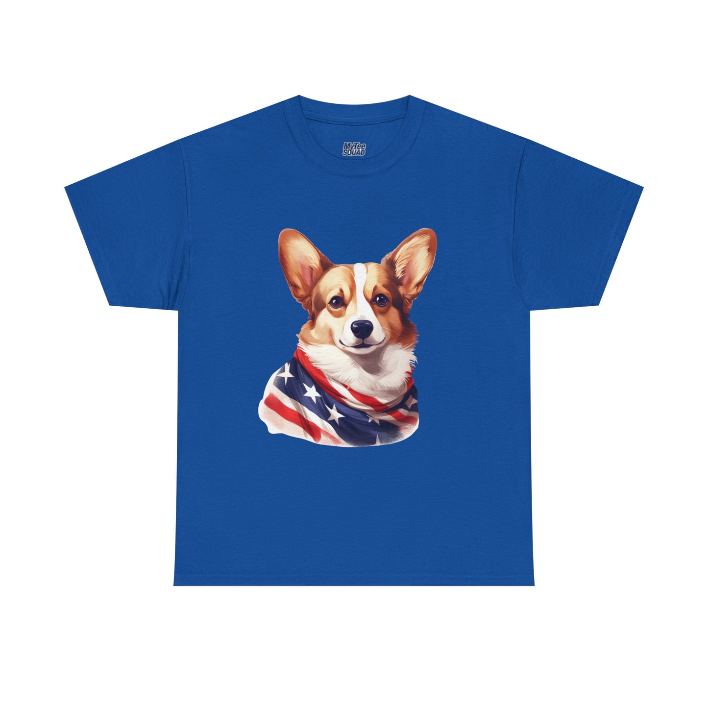 Patriotic Pembroke Welsh Corgi Unisex T-Shirt