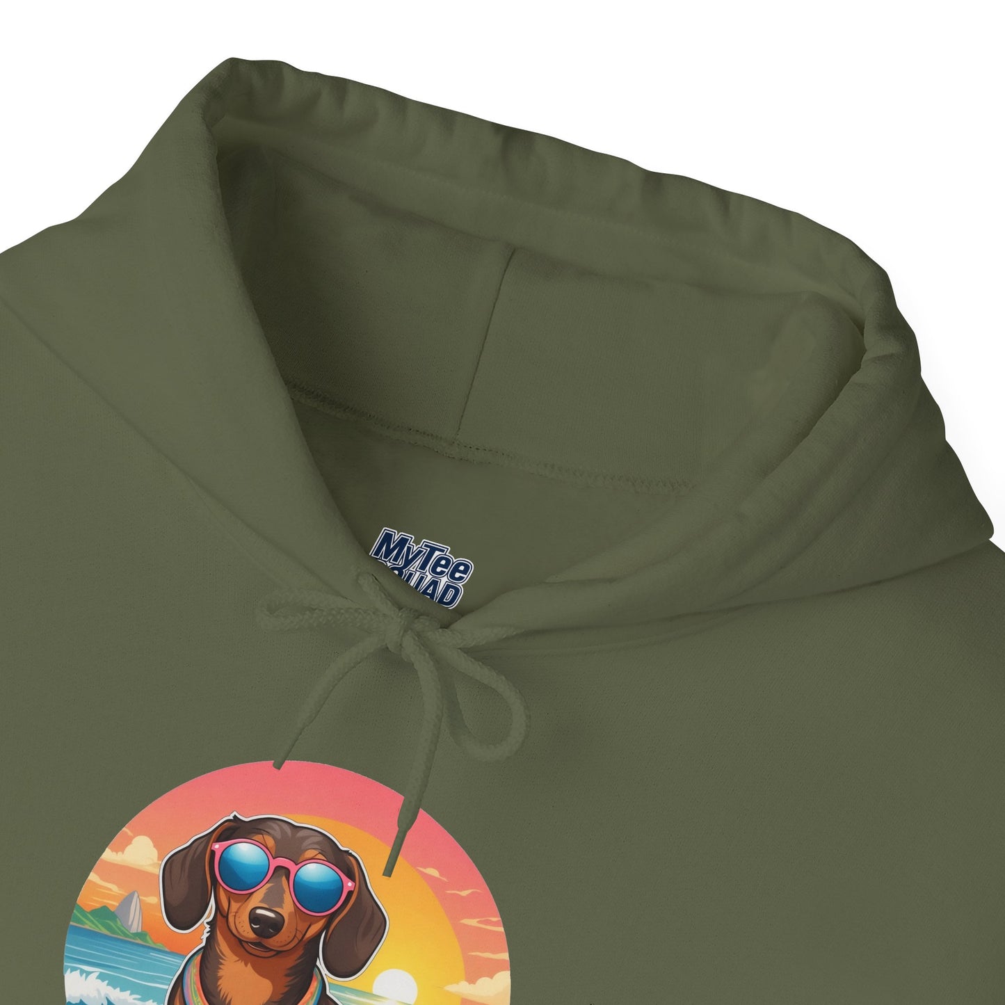 Dachshund Lover's Sunset Unisex Hoodie