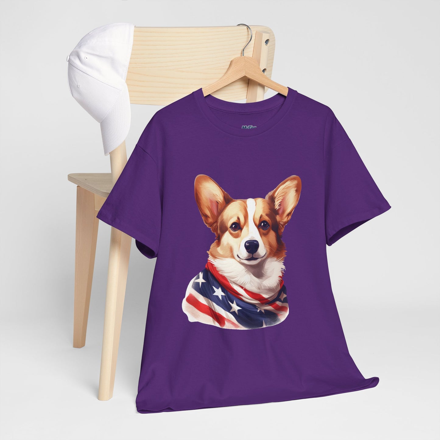 Patriotic Pembroke Welsh Corgi Unisex T-Shirt