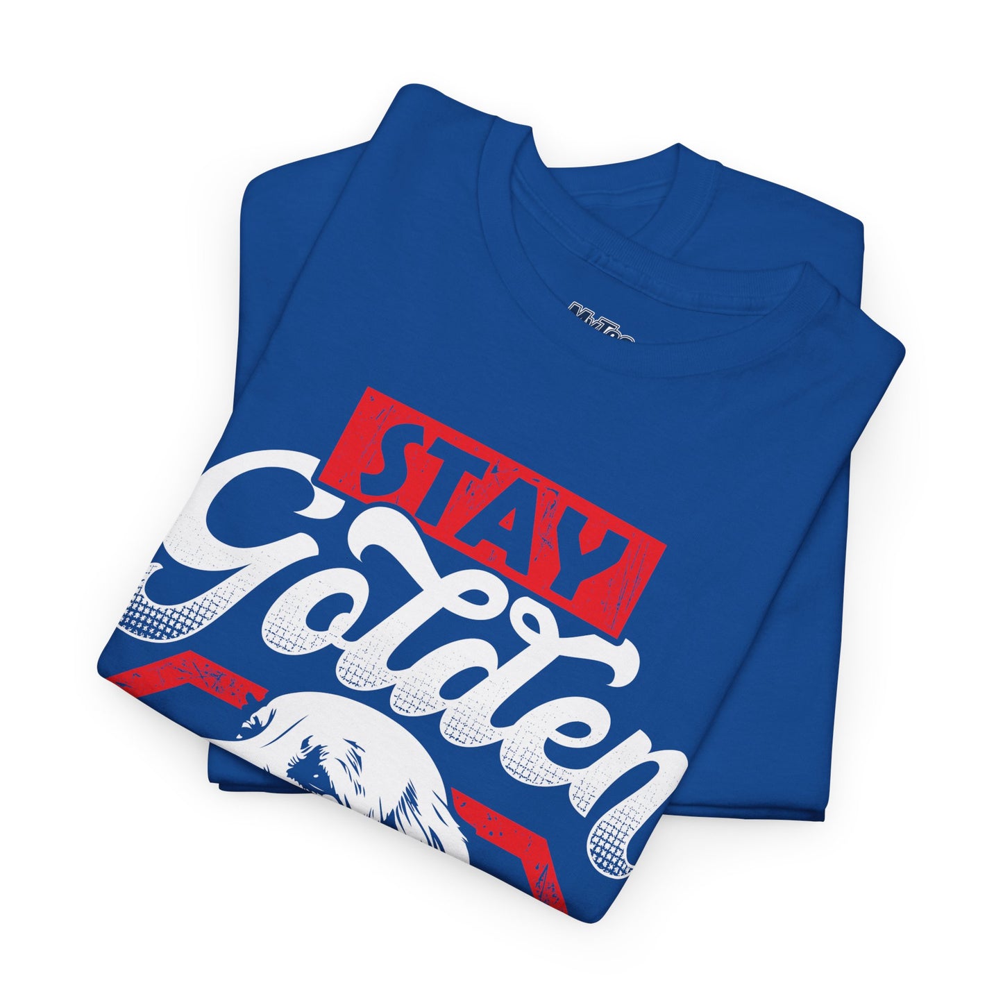 Stay Golden Unisex Cotton T-Shirt | Best Gift For Dog Lover