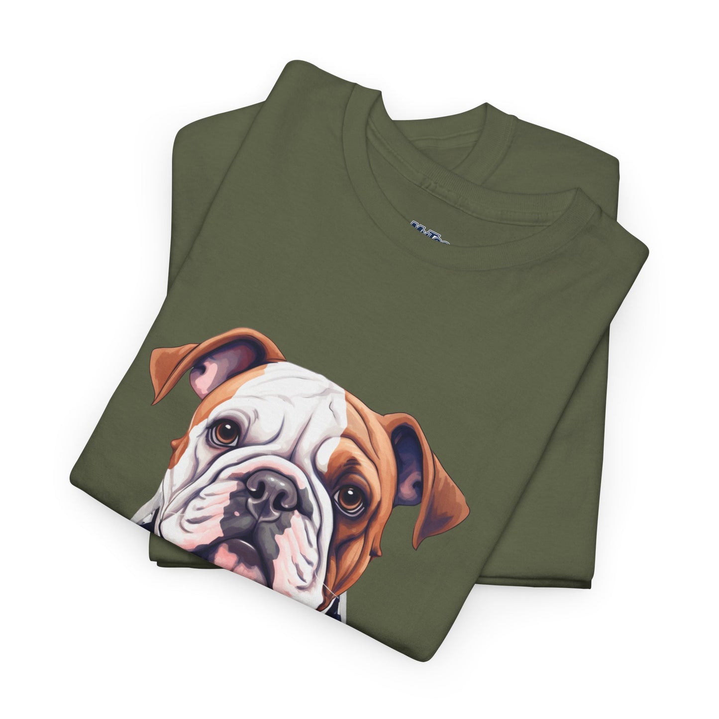Patriotic Bulldog Unisex T-Shirt