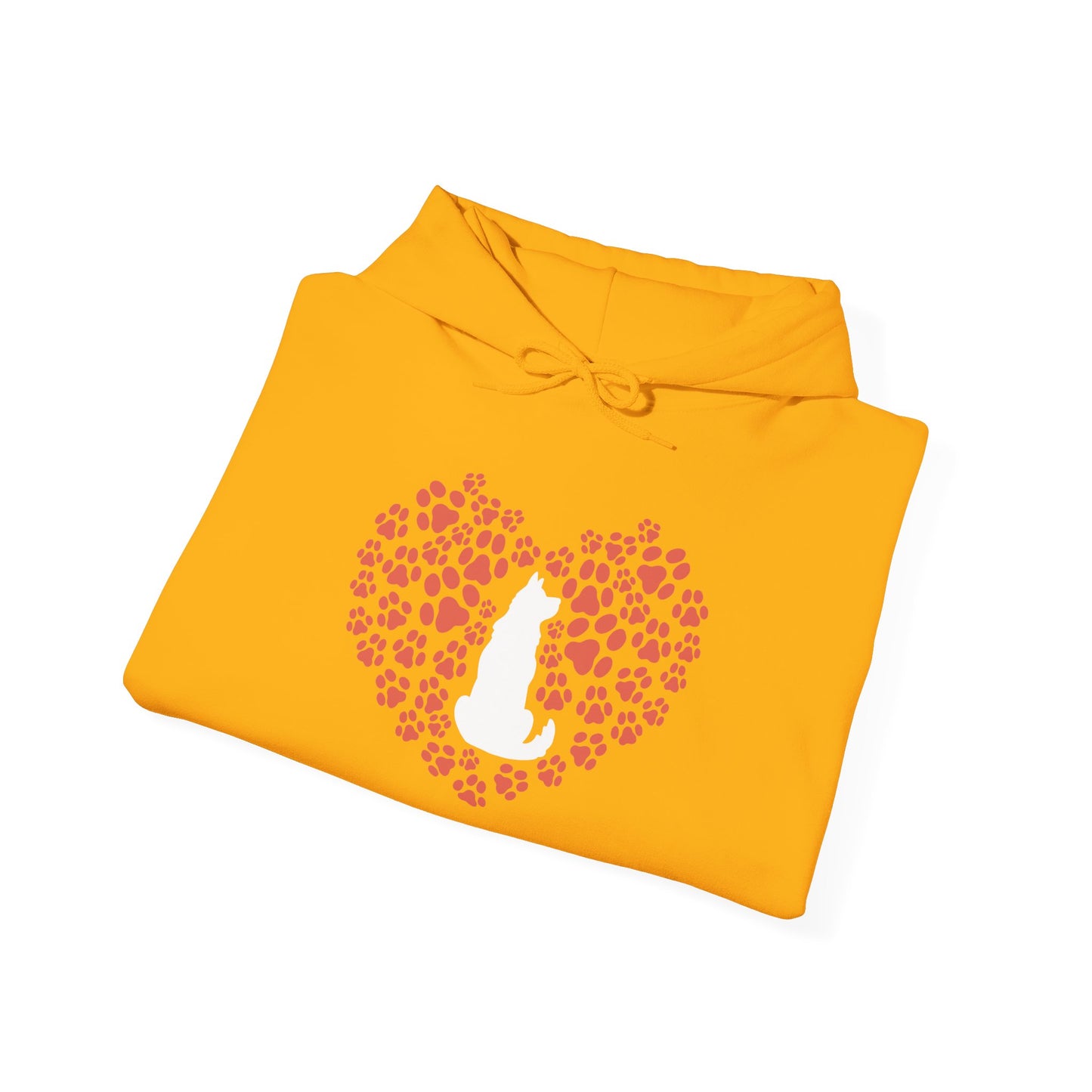 Heart Of A Cat – Minimalist Pet Lover Hoodie
