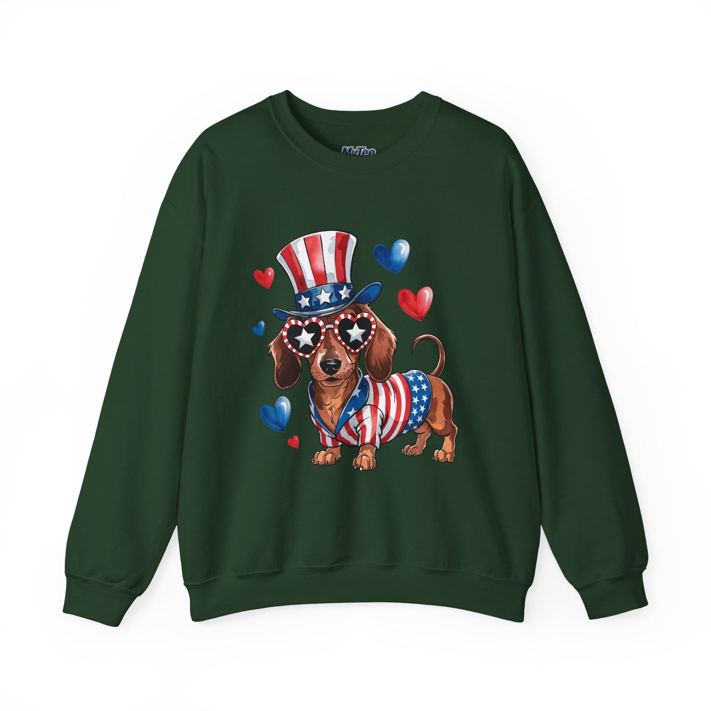 Patriotic Dachshund Dog Unisex Sweatshirt