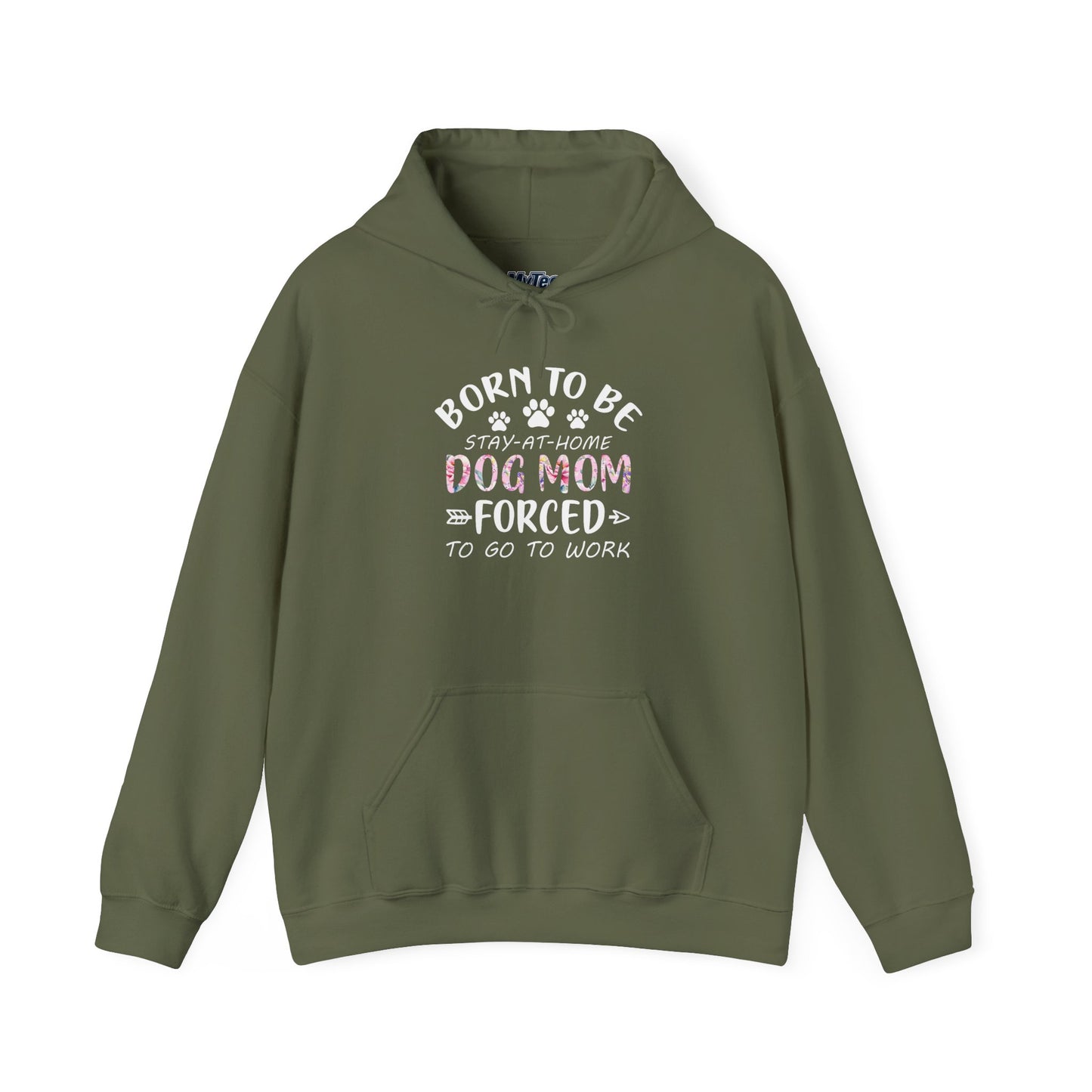 Born To Be Stay-At-Home Dog Mom, Forced To Go To Work Unisex Hoodie