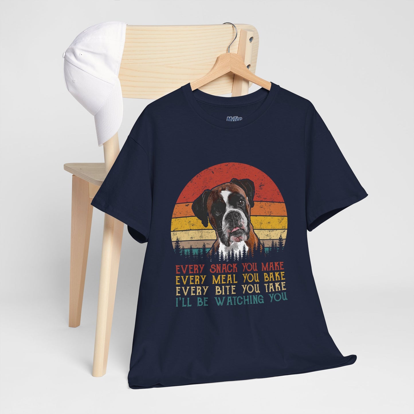 Every Snack You Make Retro Dog Lover - Cotton T-Shirt