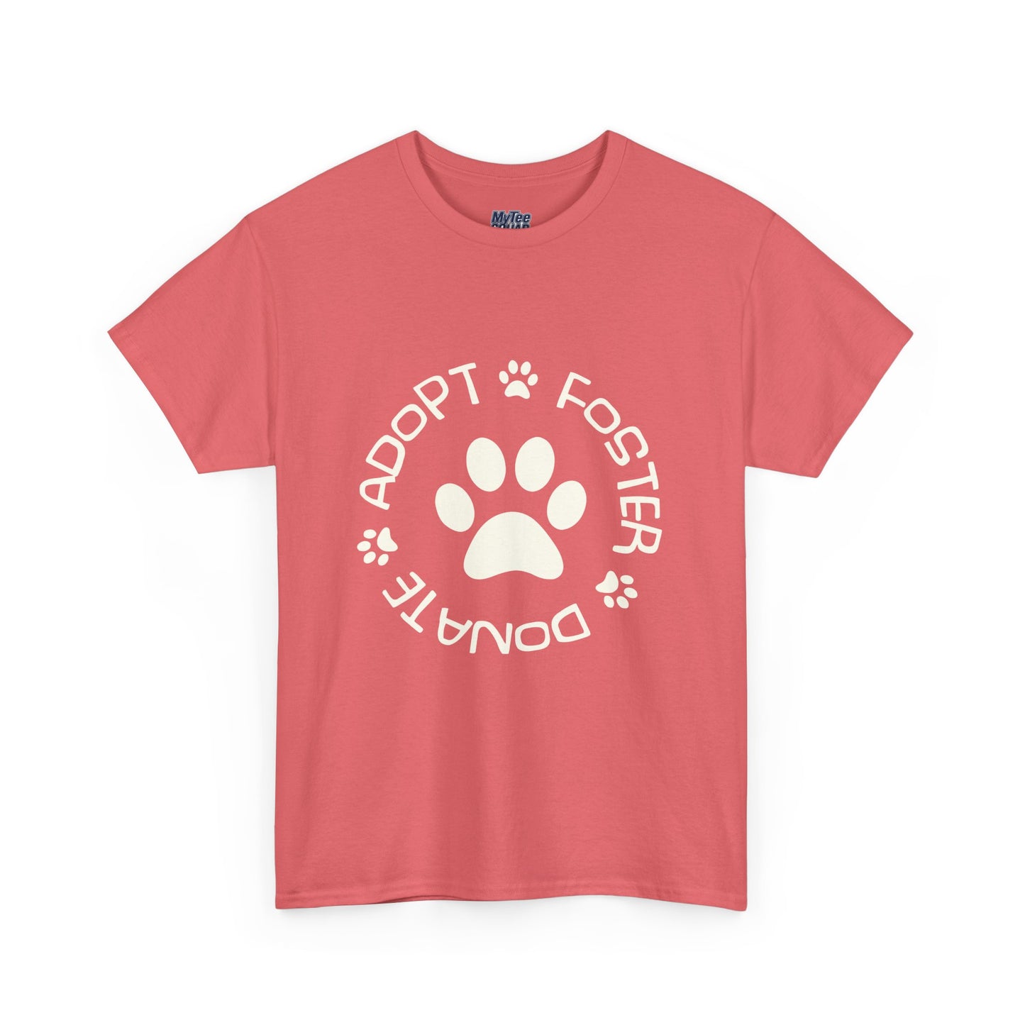 Adopt, Foster, Donate Unisex T-Shirt| Animal Rescue Support