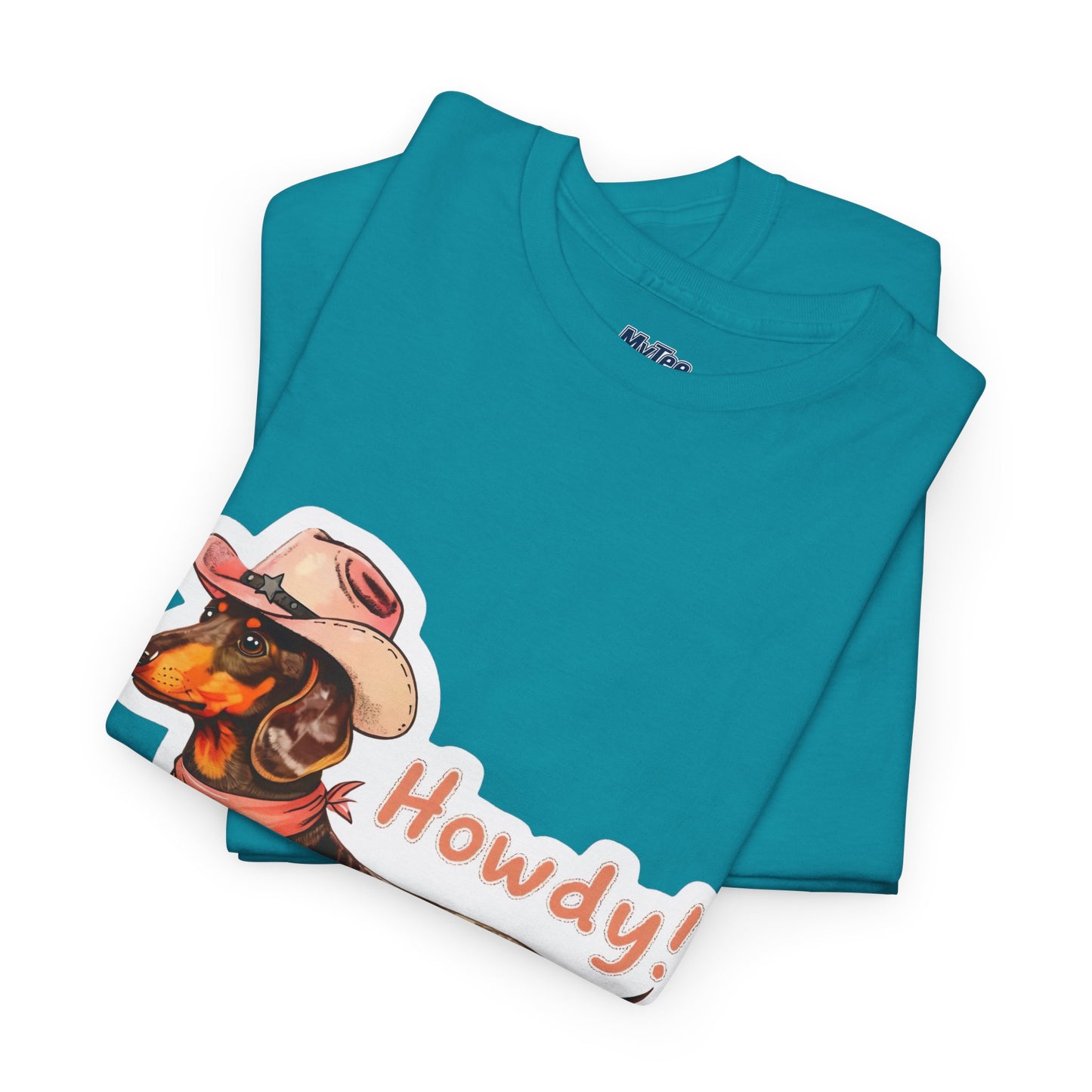 Dachshund Howdy Unisex T-Shirt – Southern Charm For Pup Fans