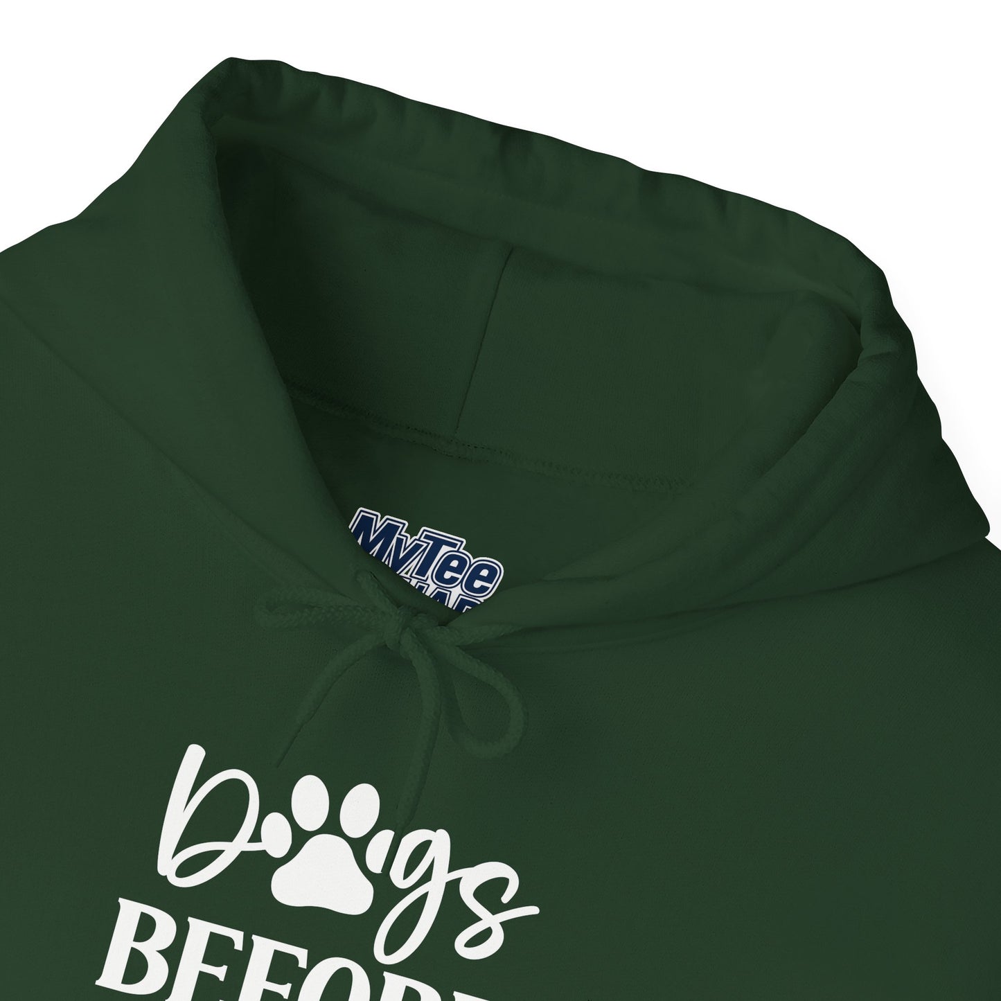 Dogs Before Dudes Hoodie | Cute Pet Lover Sweatshirt