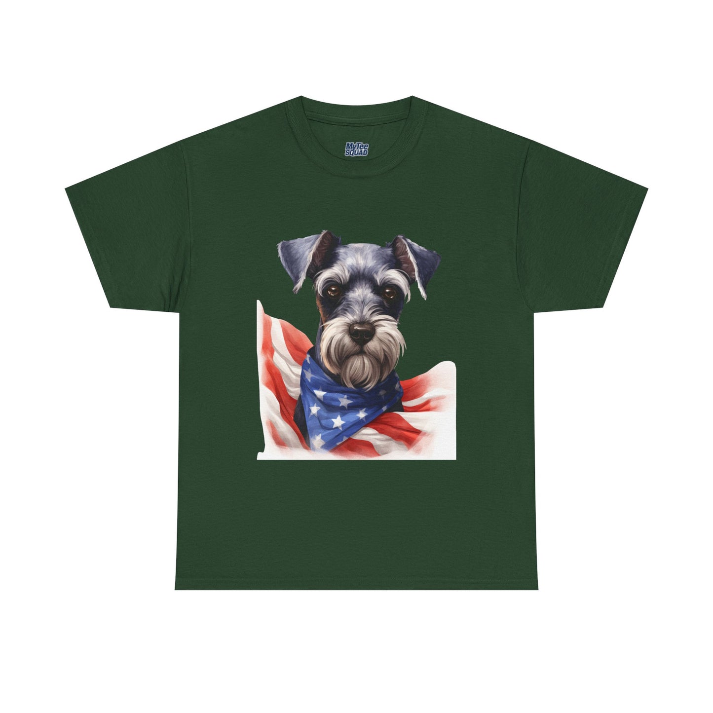 Patriotic Miniature Schnauzer Unisex T-Shirt