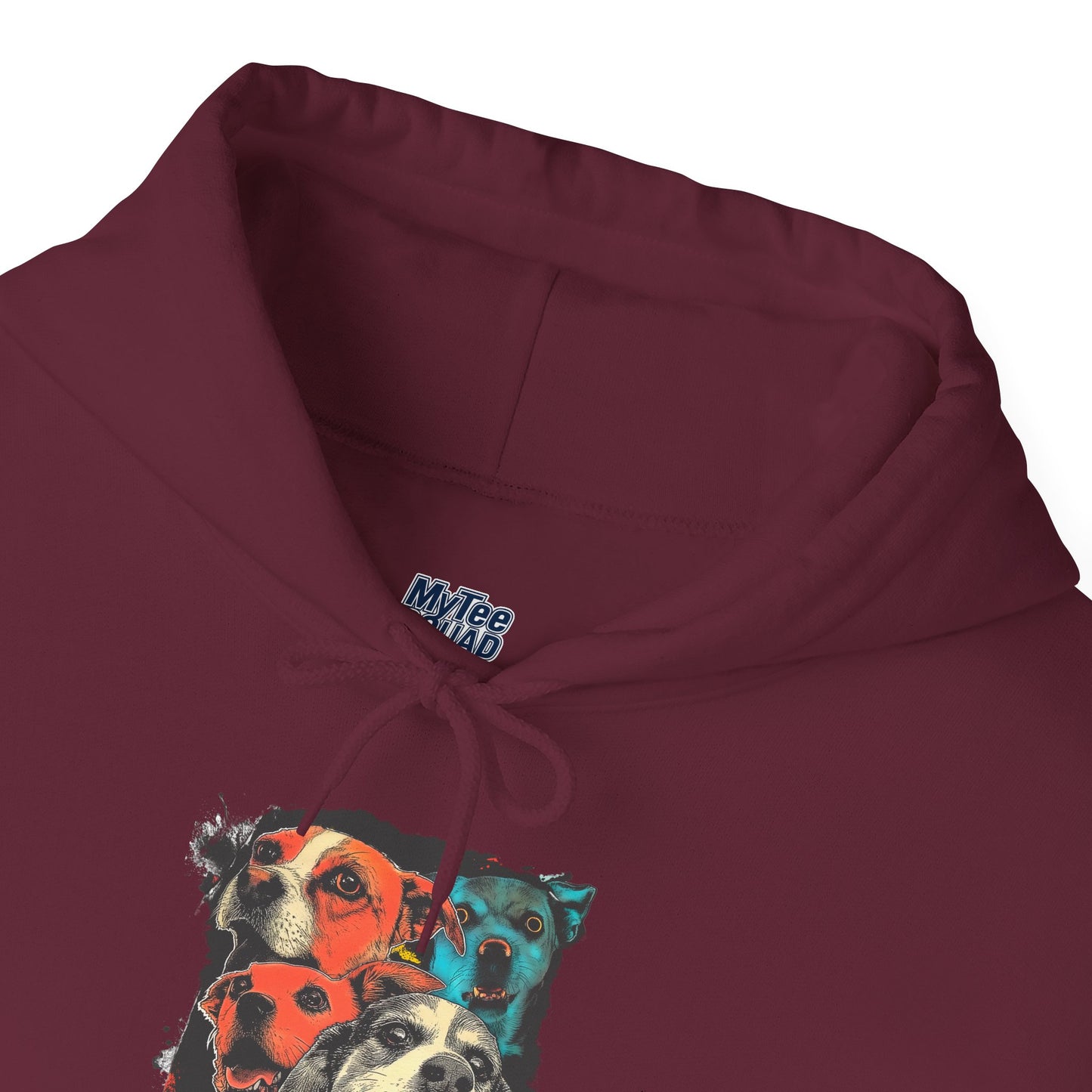 Never Bark Alone Unisex Hoodie – Dog Pack Graphic Hoodie