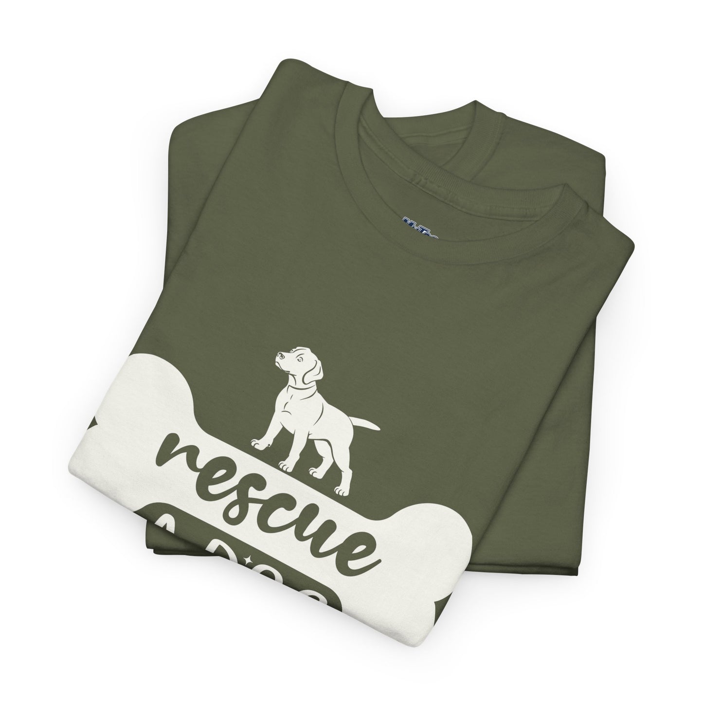 Rescue a Dog Unisex Cotton T-shirt | Dog Lover
