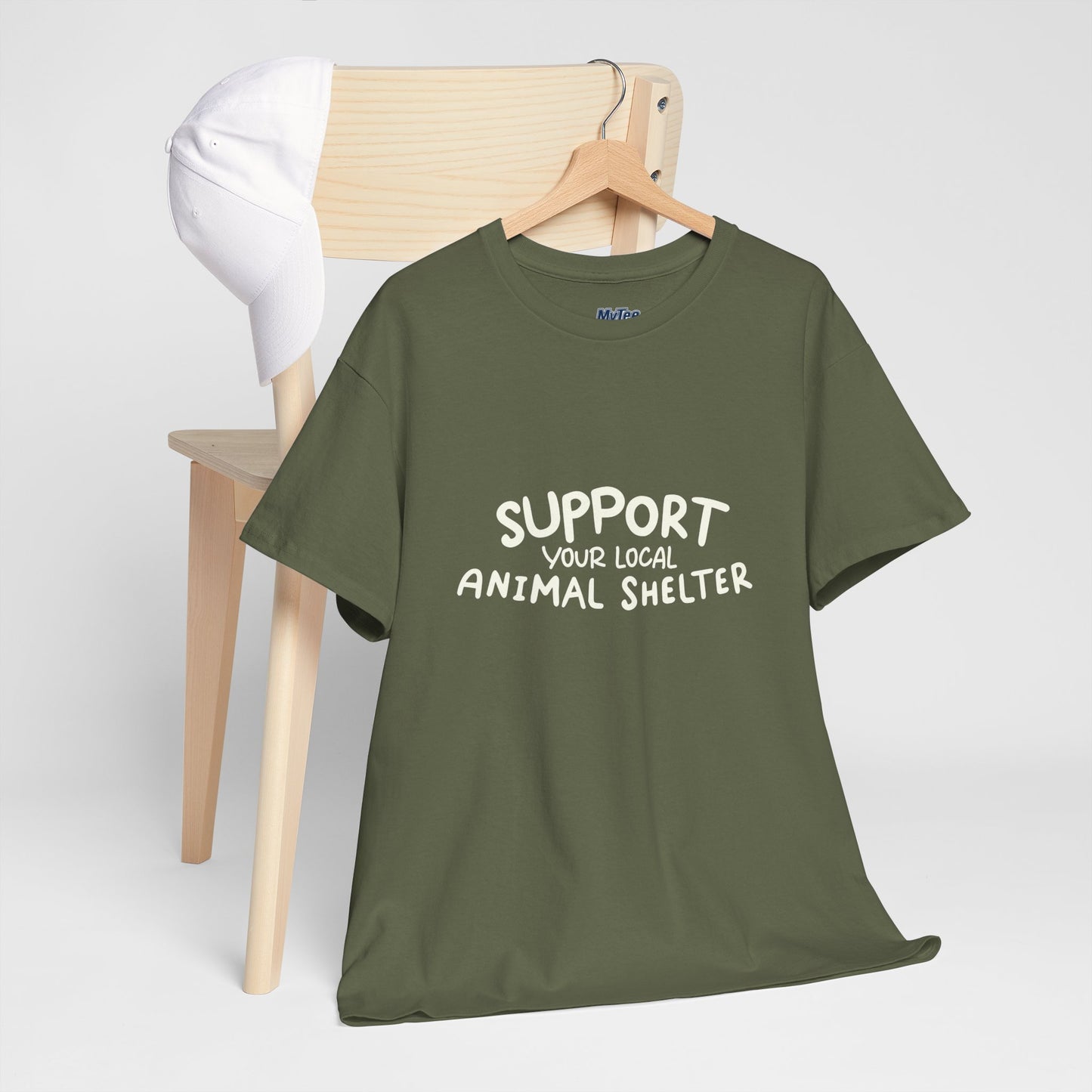 Support Your Local Animal Shelter T-Shirt | Pet Lover Gift
