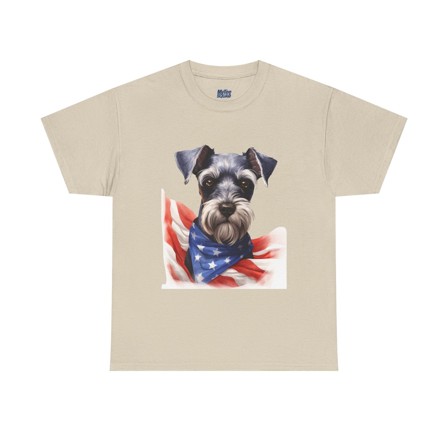 Patriotic Miniature Schnauzer Unisex T-Shirt