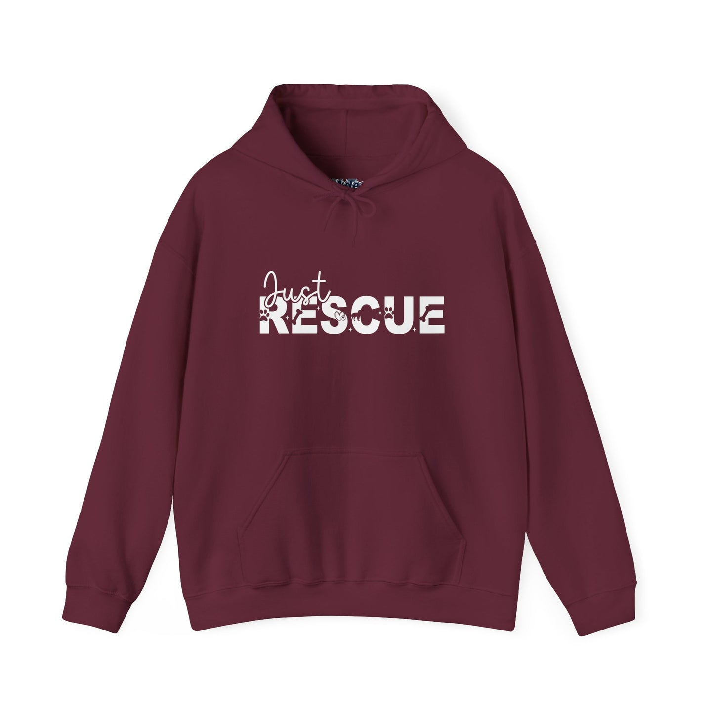 Bold Blue Just Rescue Unisex Hoodie – Speak For The Voiceless