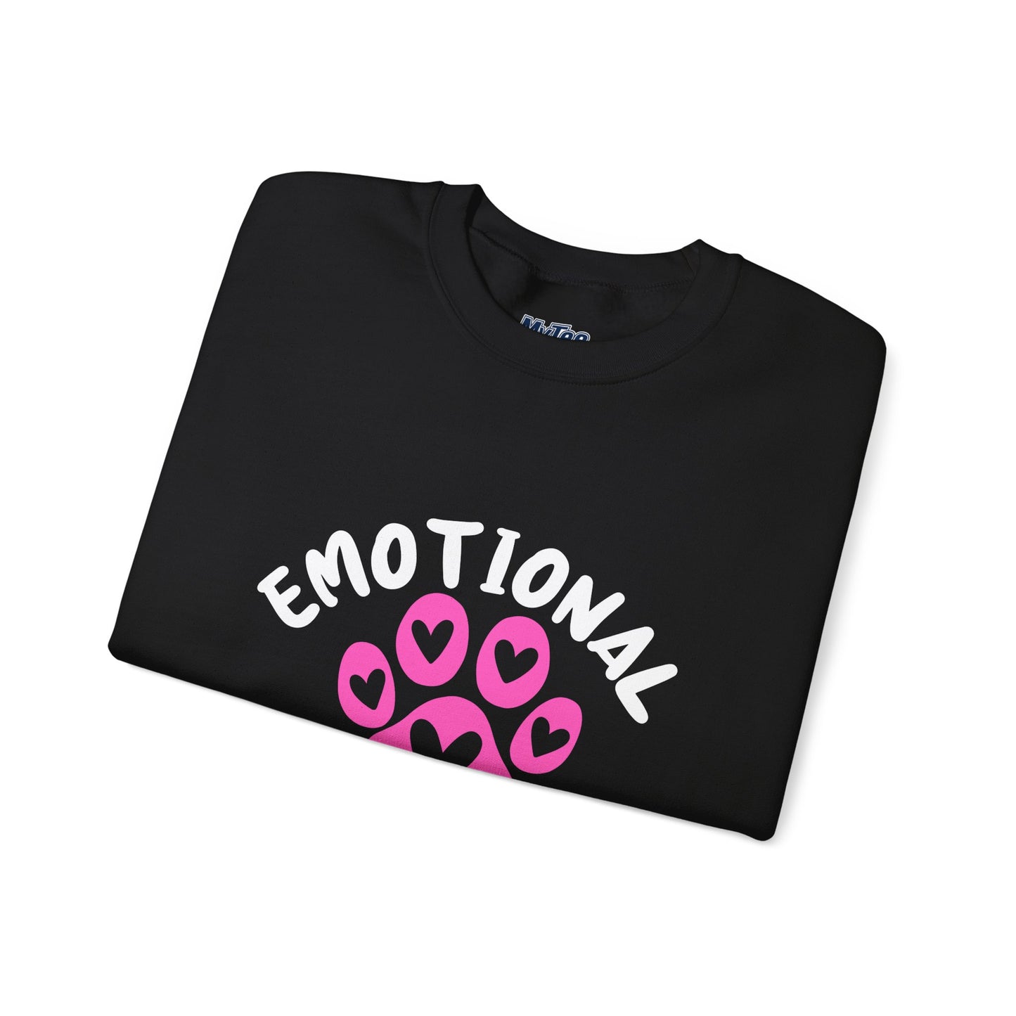 Emotional Eater Sweatshirt – Heart, Paws & Snacks