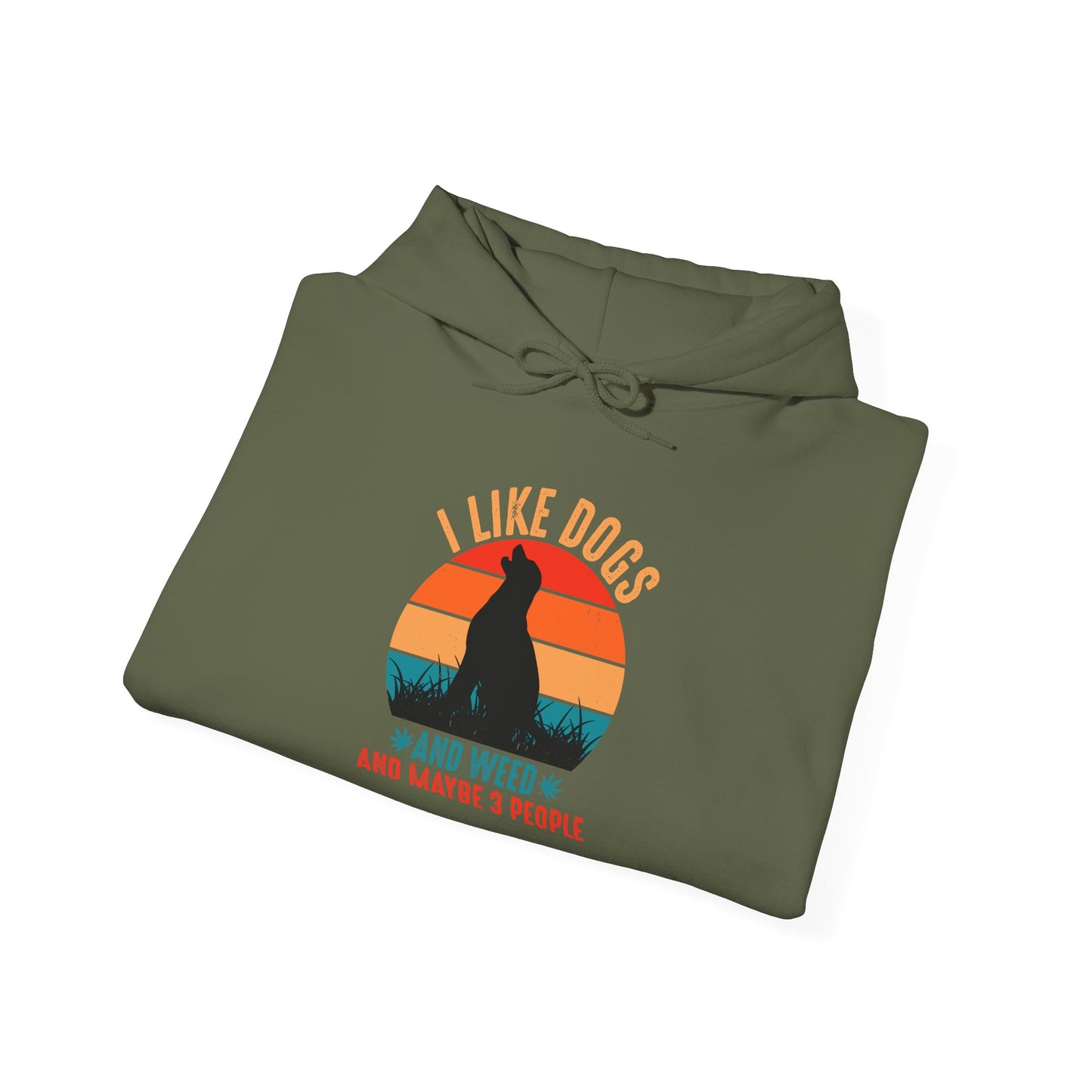 I Like Dogs & Weed And Maybe 3 People Labrador Unisex Hoodies
