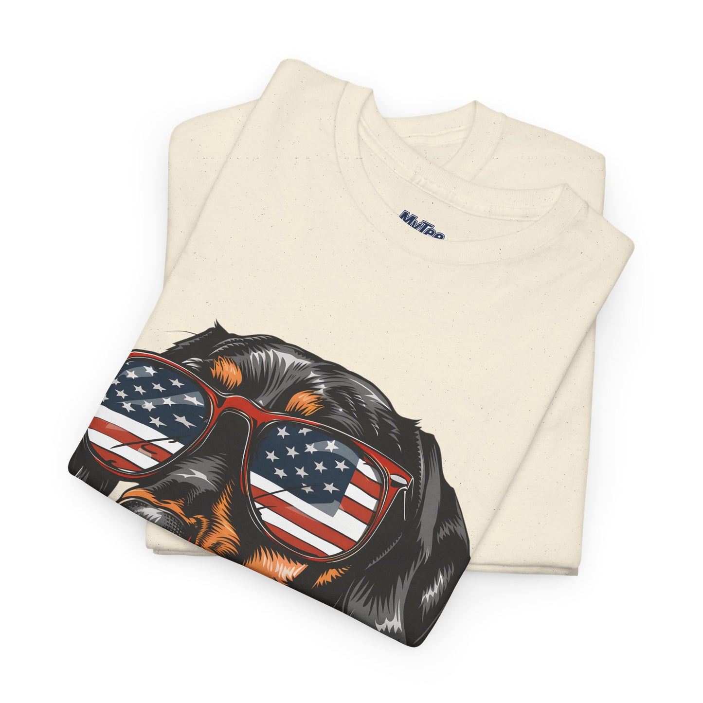 Patriotic Dachshund With Sunglasses Unisex T-Shirt