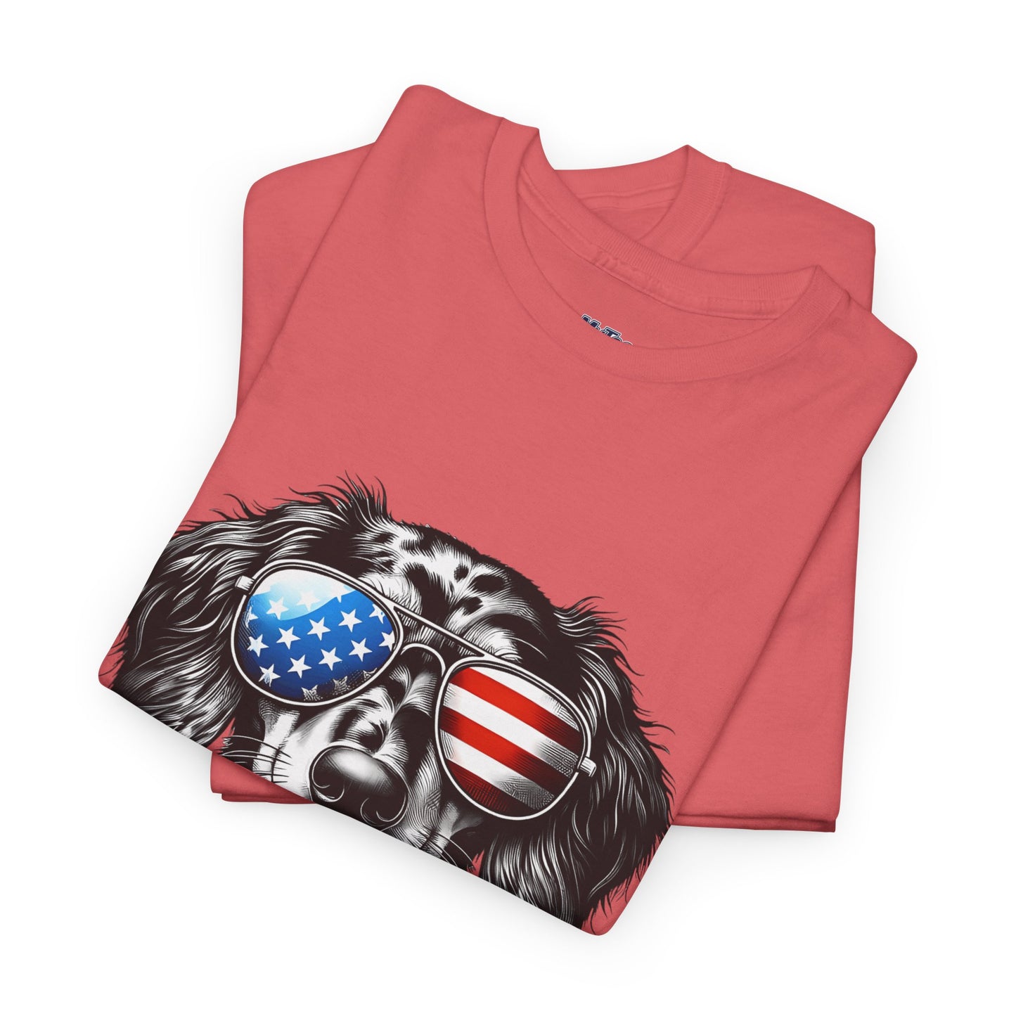 Patriotic Dachshund with Sunglasses Unisex T-Shirt