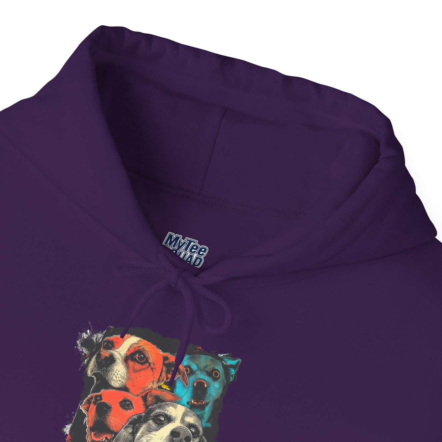 Never Bark Alone Unisex Hoodie – Dog Pack Graphic Hoodie