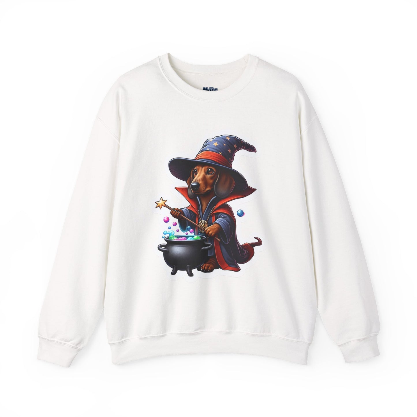 Dachshund Wizard Unisex Sweatshirt – Halloween Magic Dog Pullover