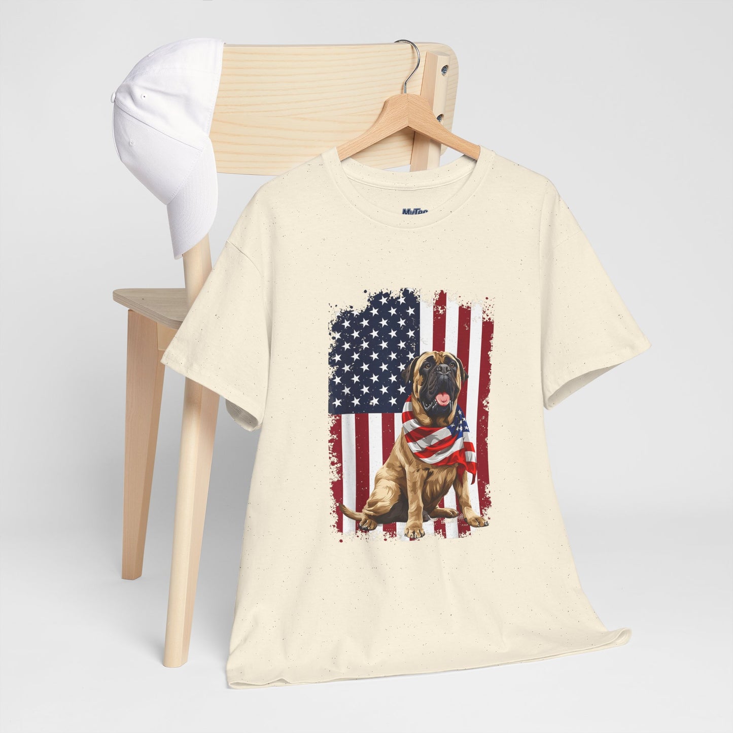 Patriotic English Mastiff Unisex T-Shirt