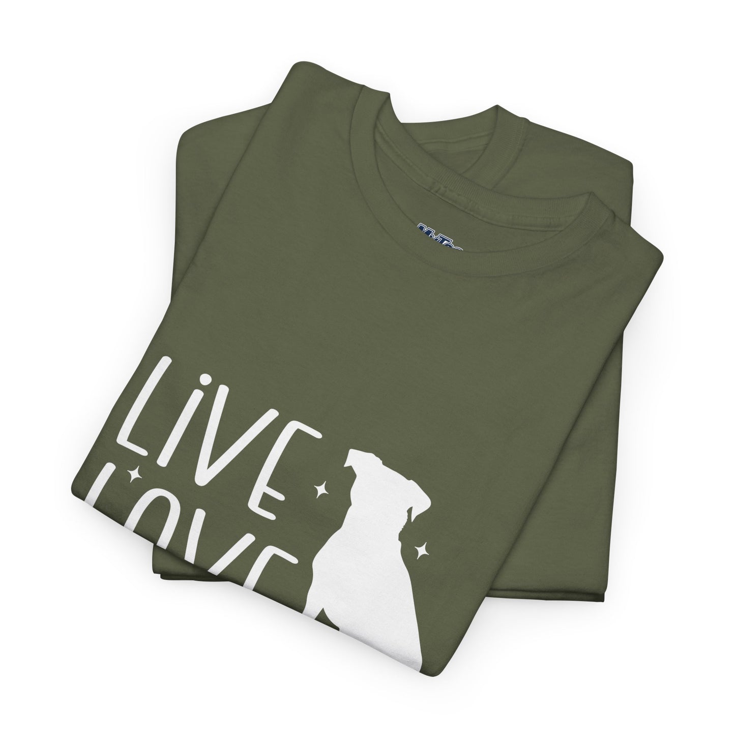 Live Love Rescue Dog Lover Unisex T-shirt
